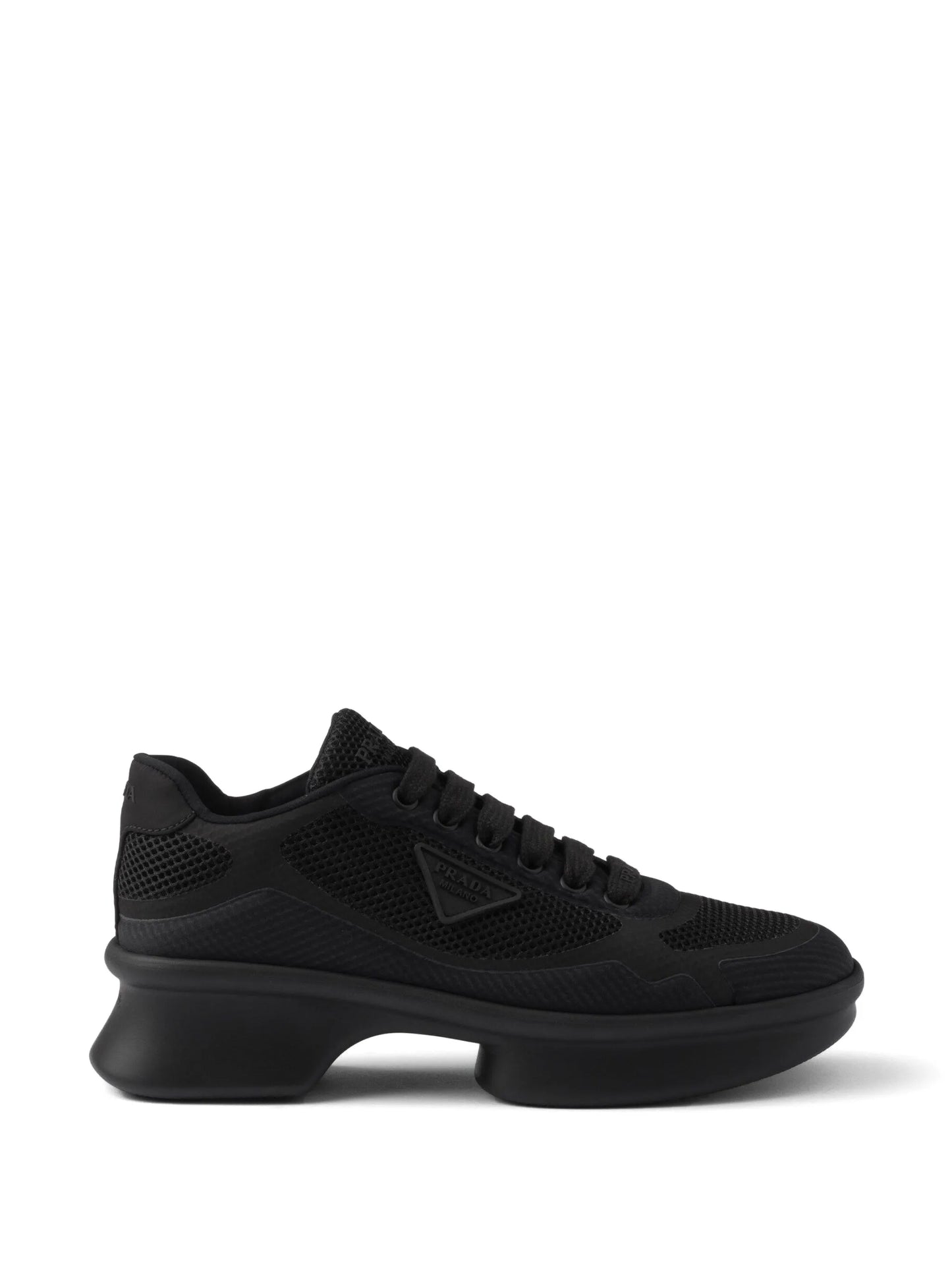 triangle-logo sneakers