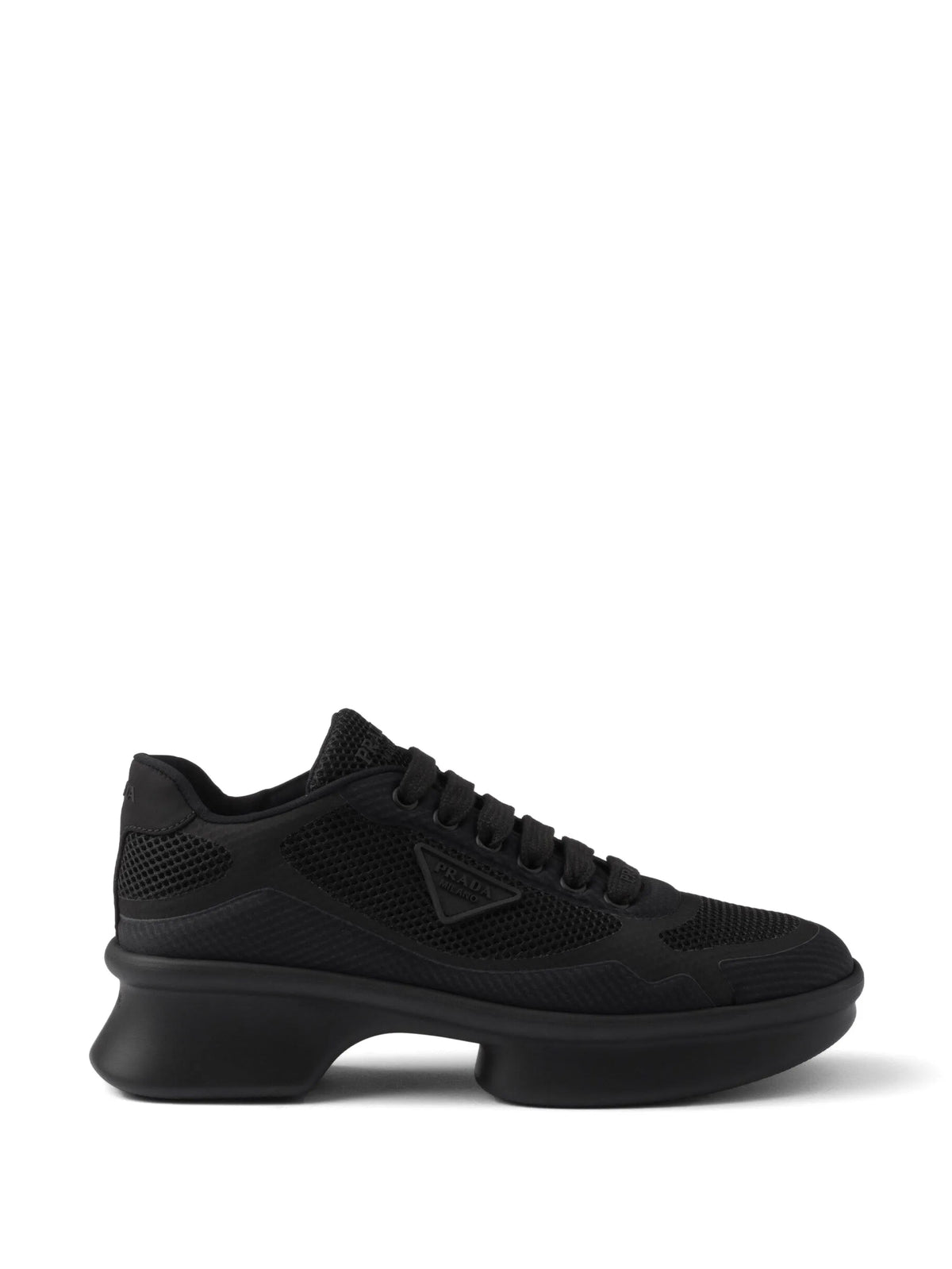 triangle-logo sneakers