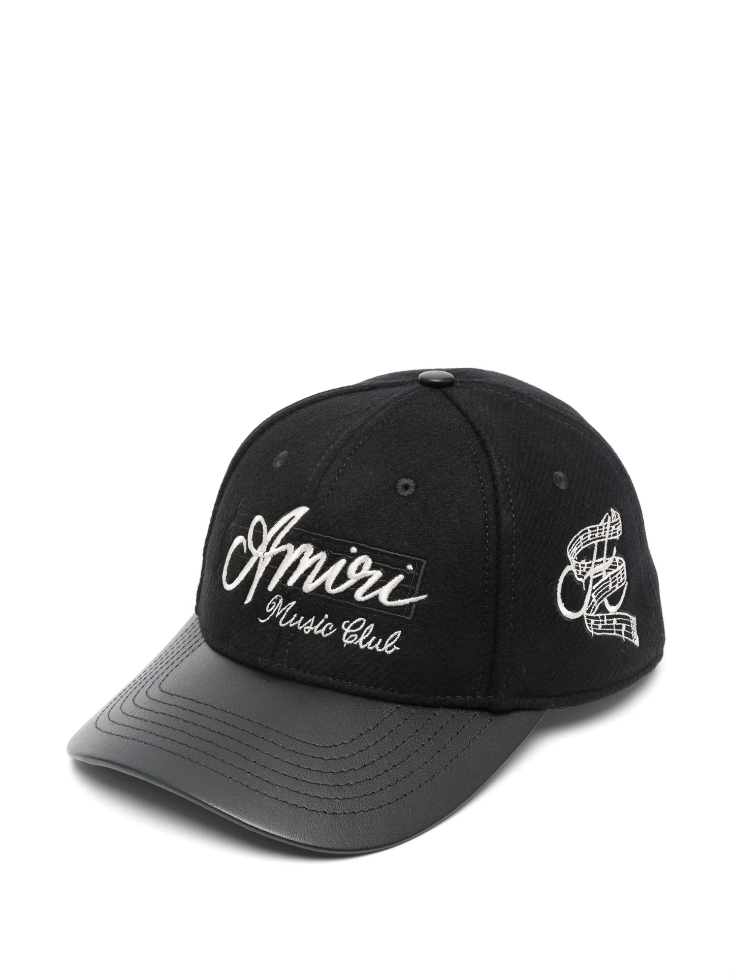 logo-embroidered cap
