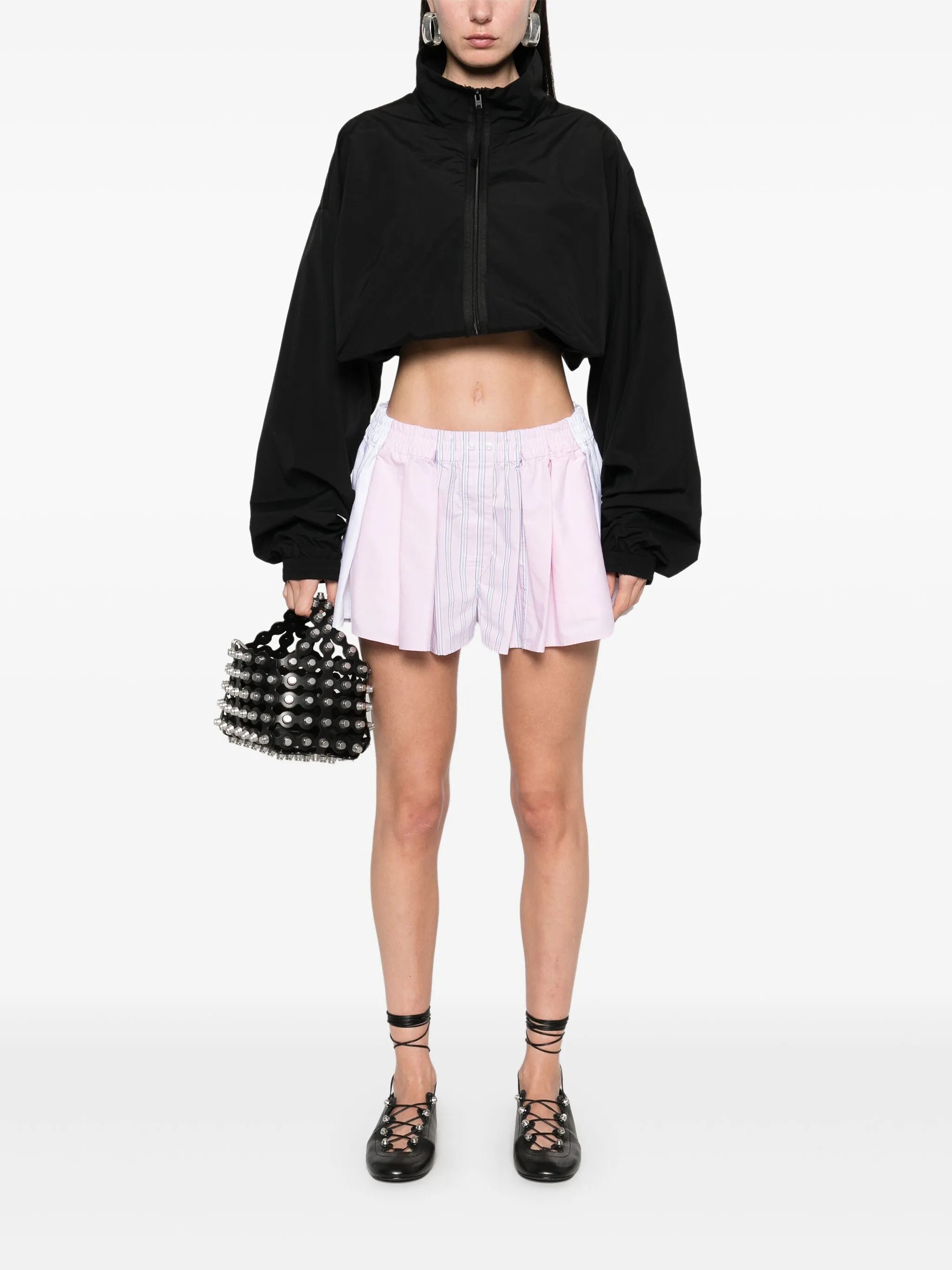 panelled shorts