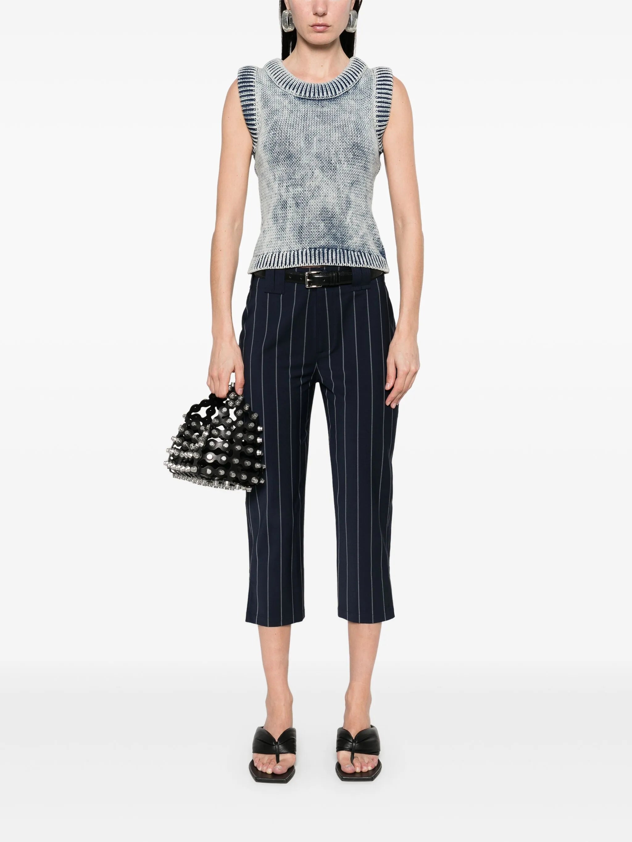 striped trousers