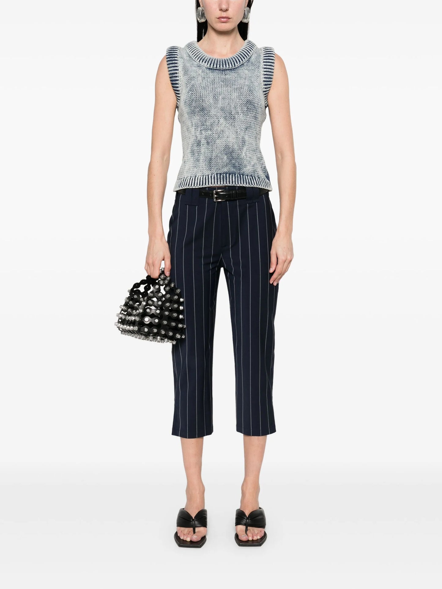 striped trousers