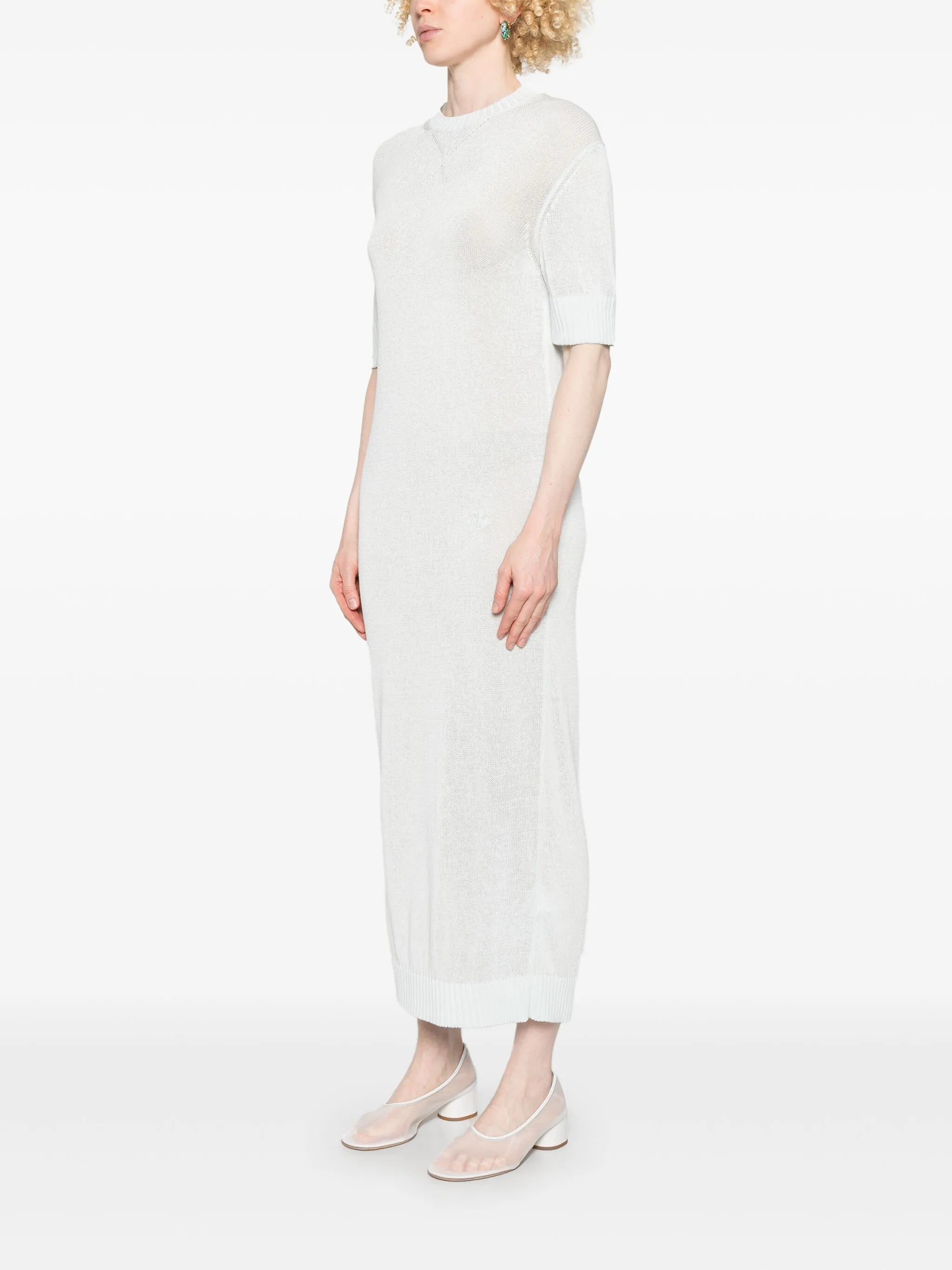 knitted midi dress