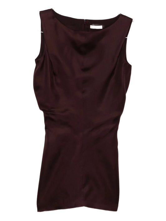 silk mini dress