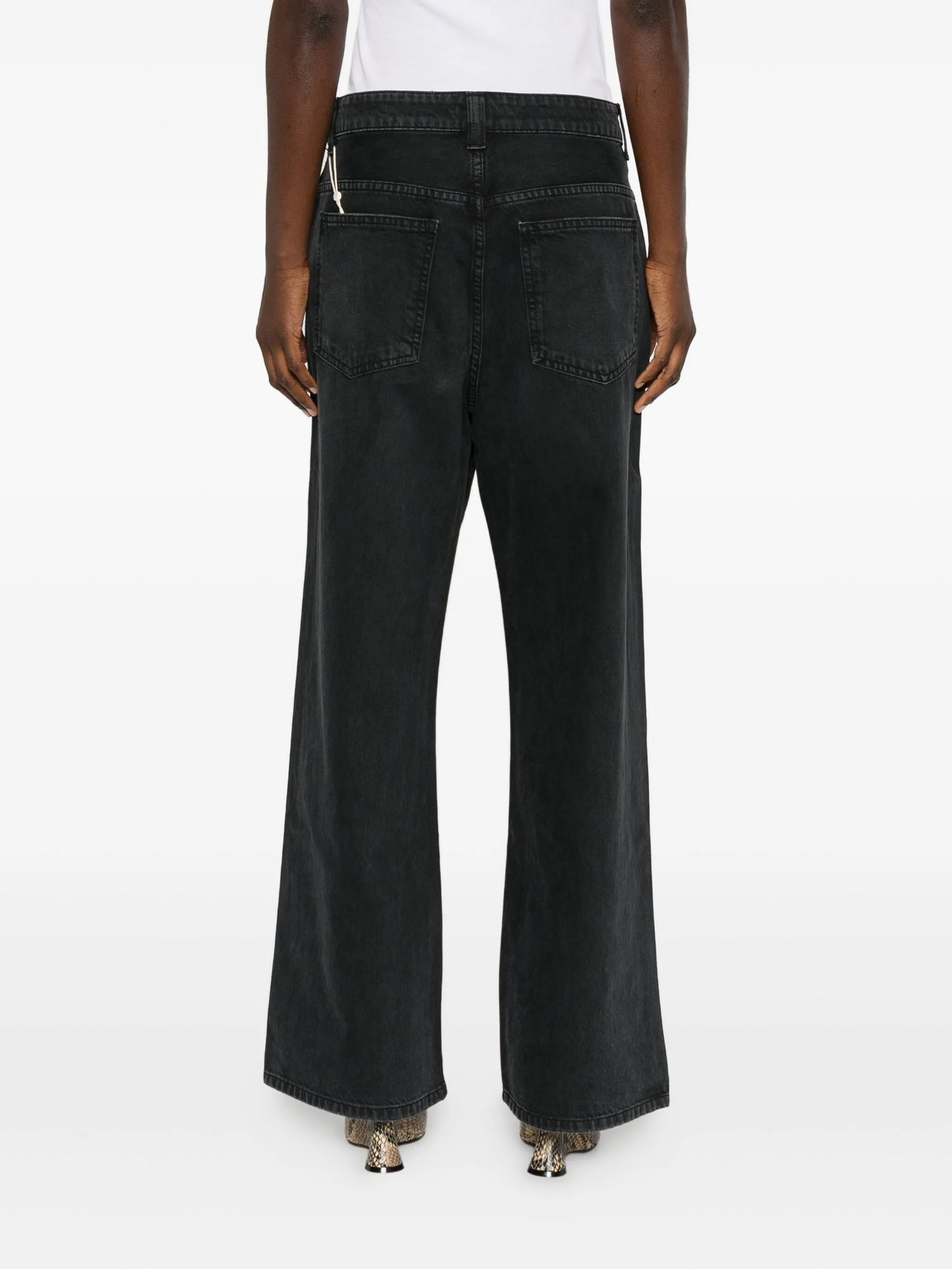 wide-leg jeans