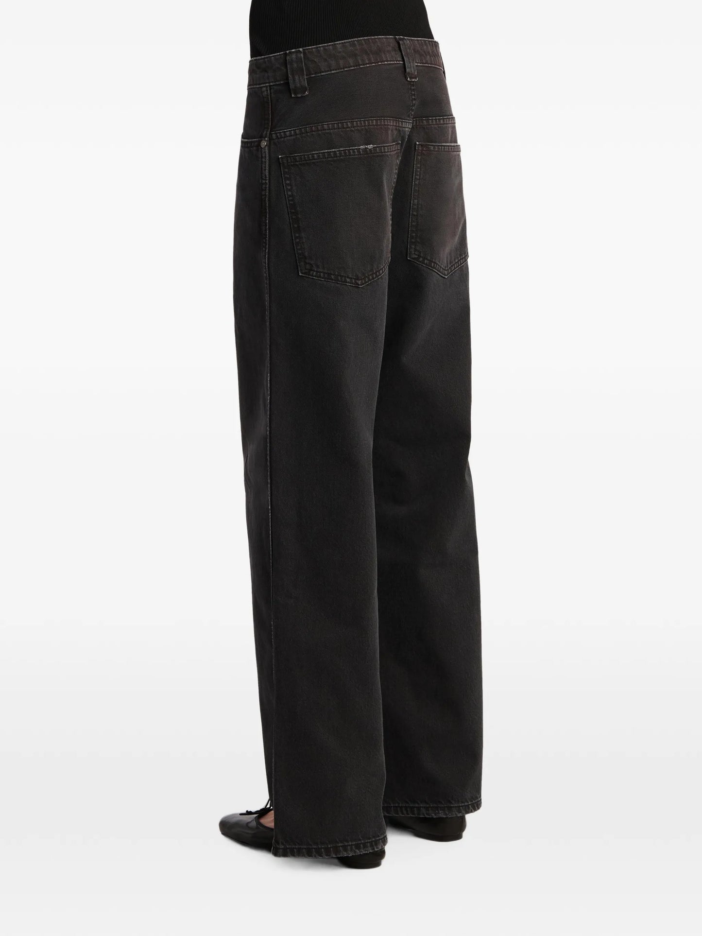 wide-leg jeans