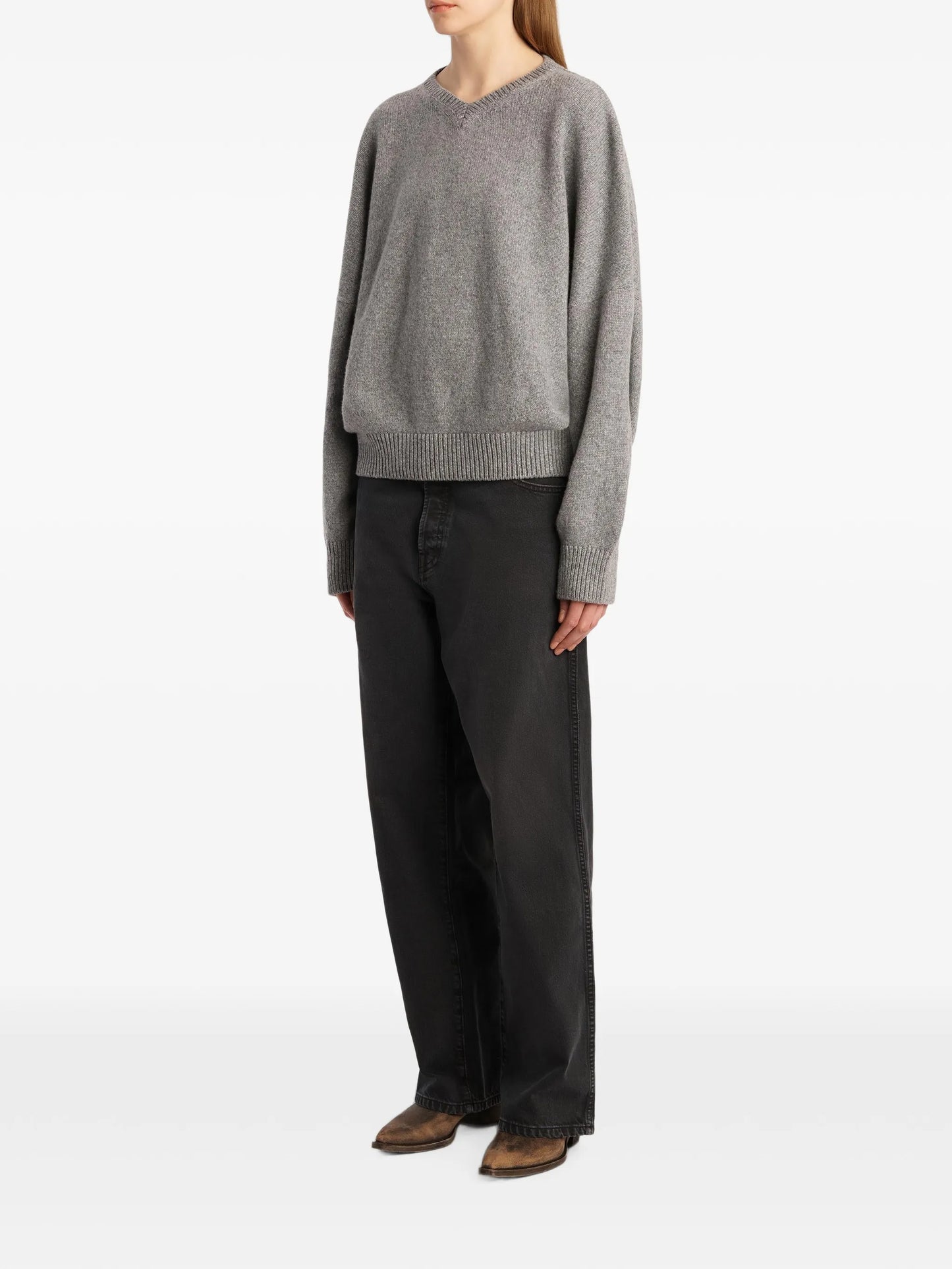 wide-leg jeans