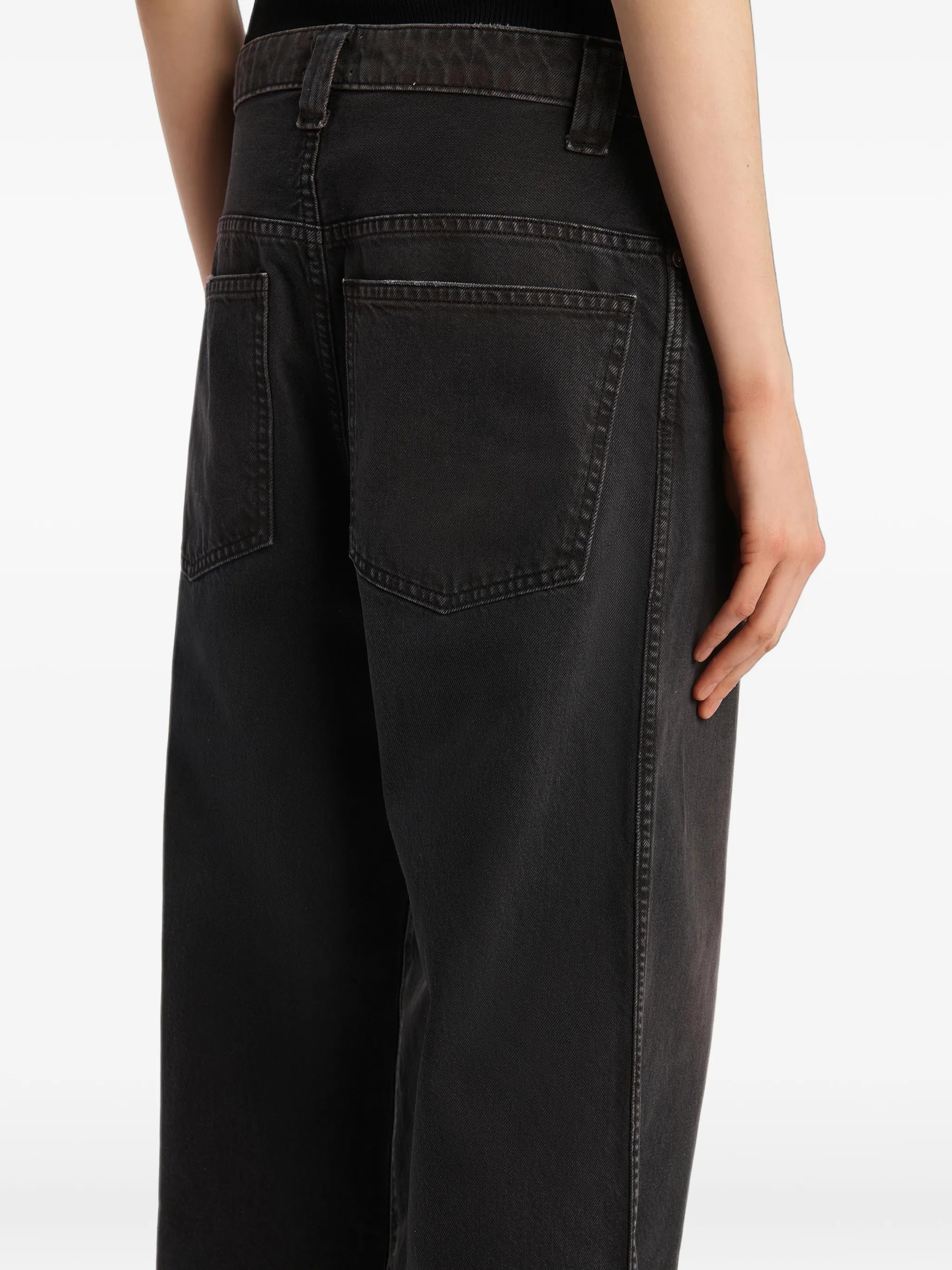 wide-leg jeans