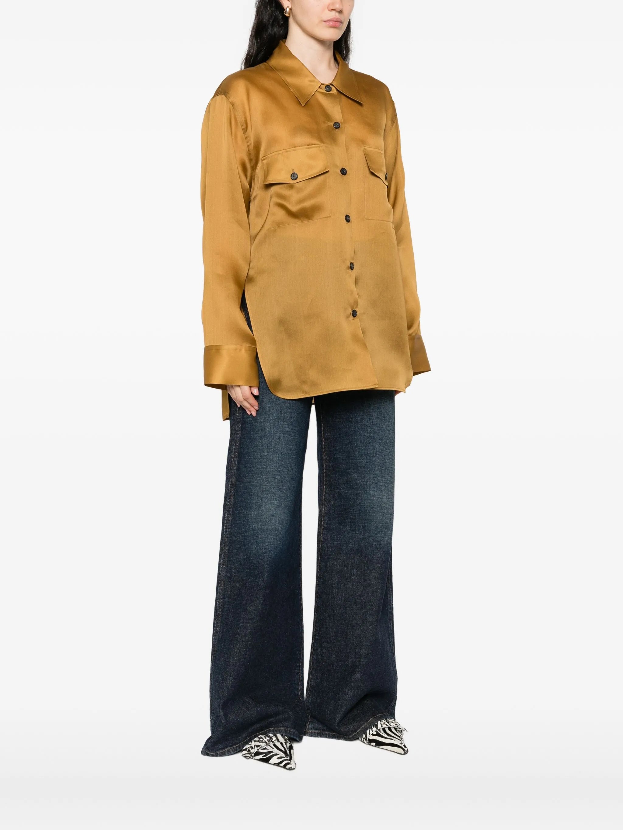 Matteo long sleeve blouse