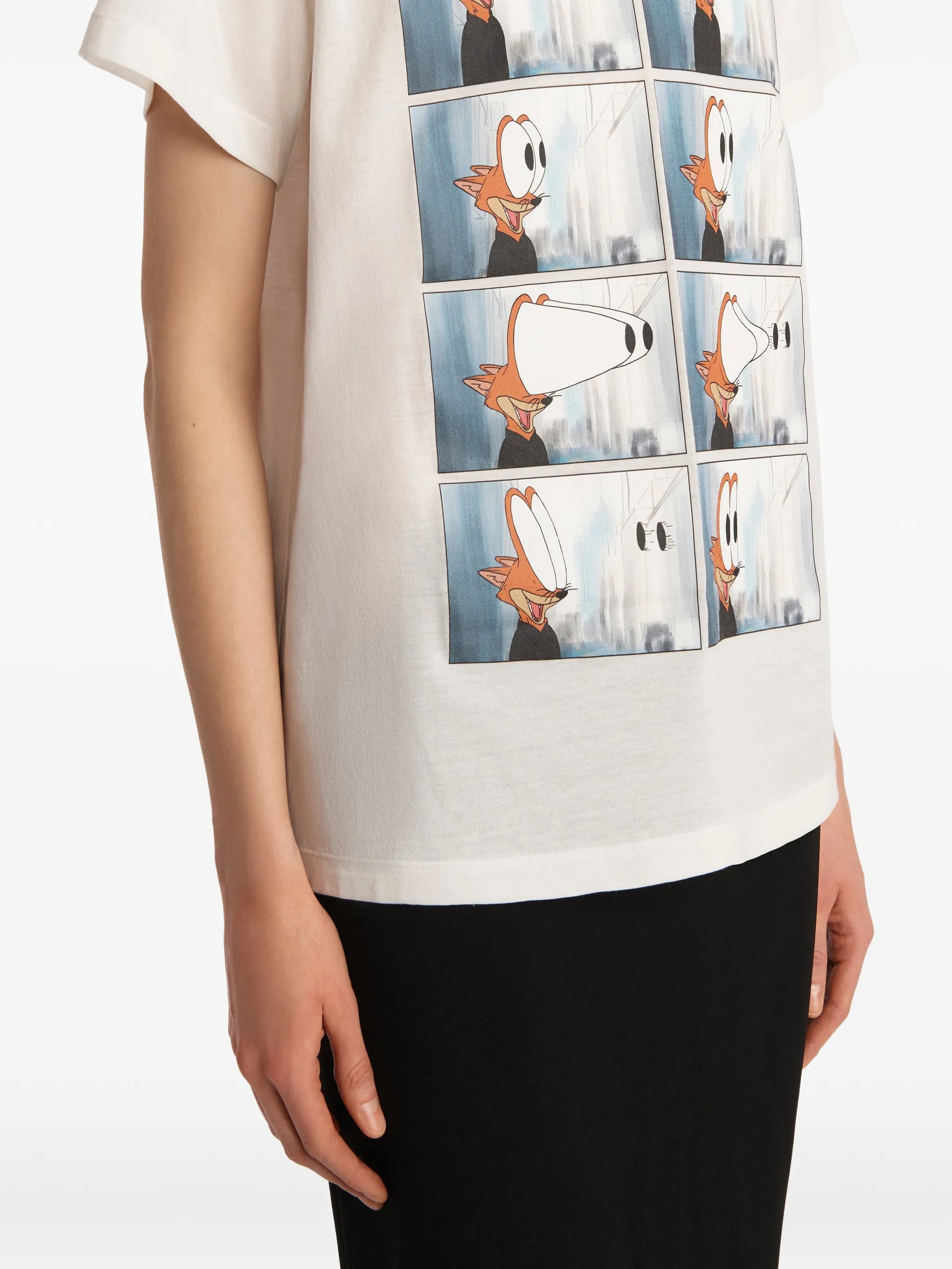 Maeve cartoon-print T-shirt