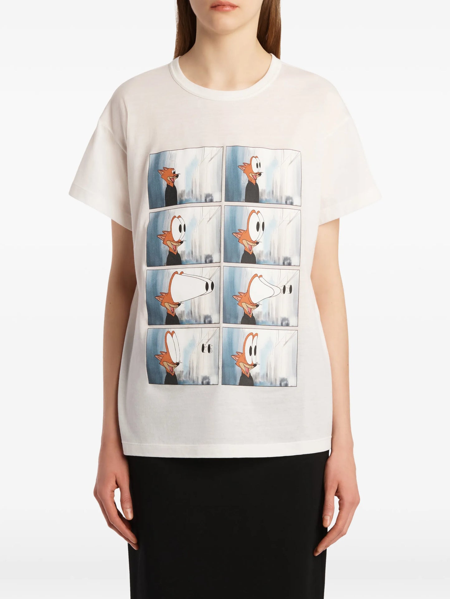 Maeve cartoon-print T-shirt