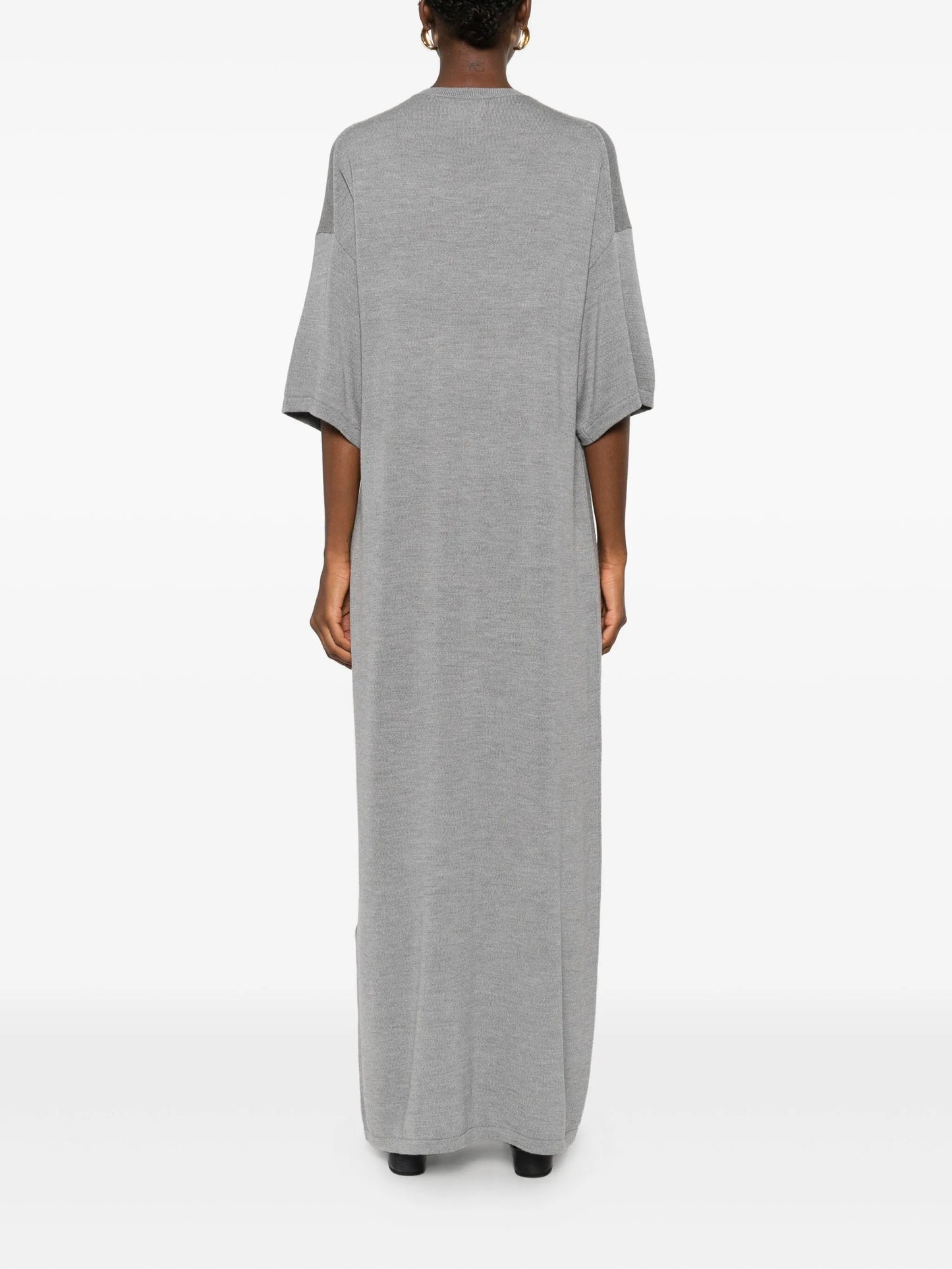 short-sleeves midi dress