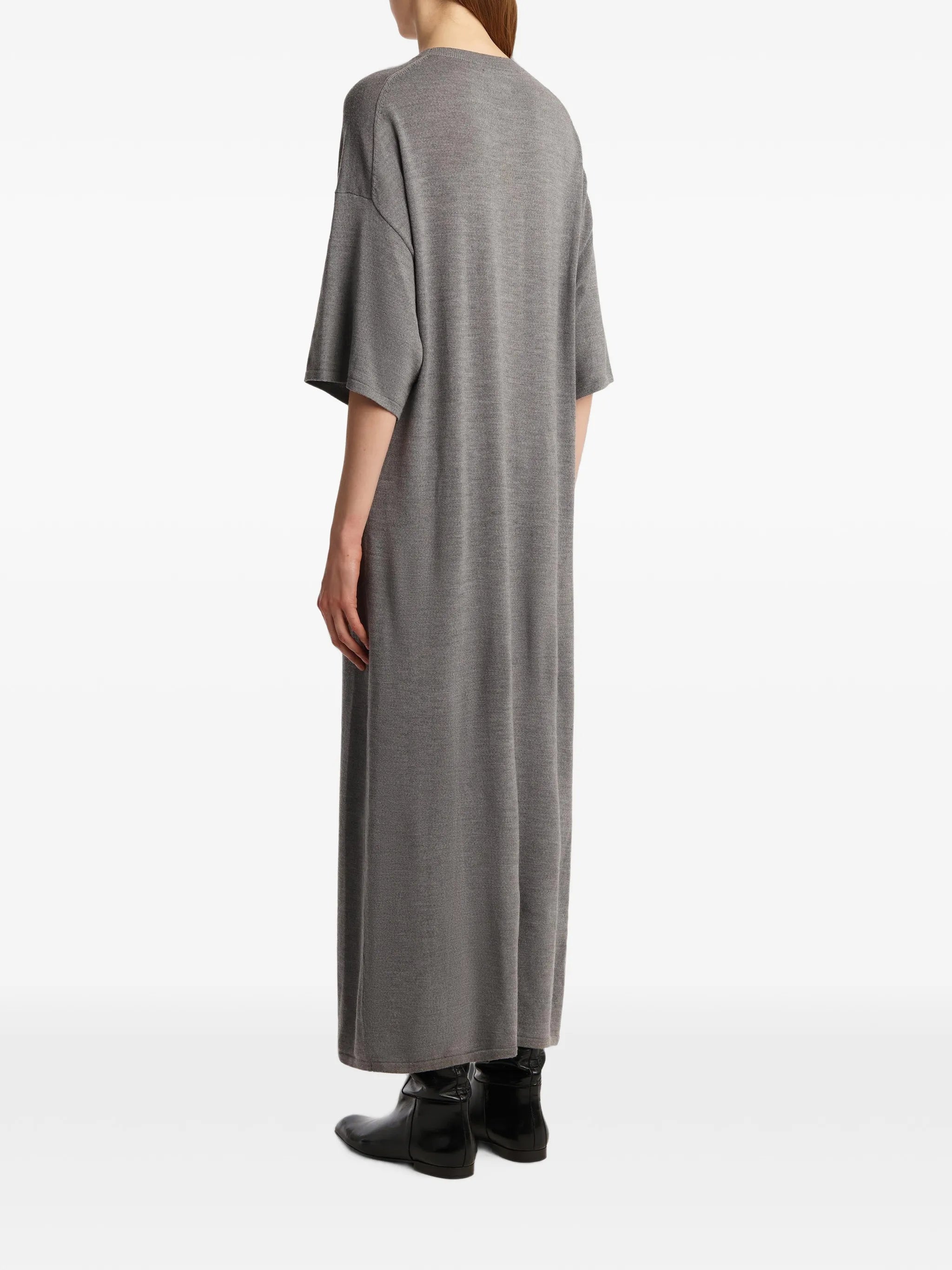 short-sleeves midi dress