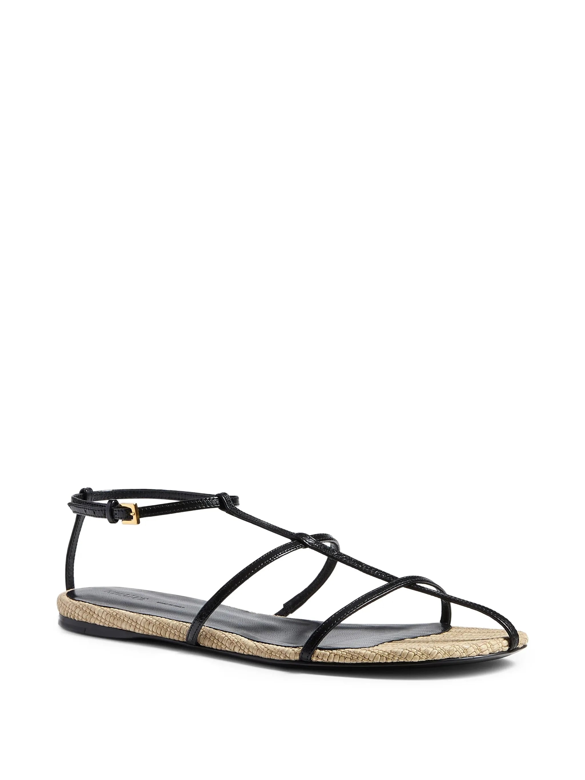 cage flat sandals