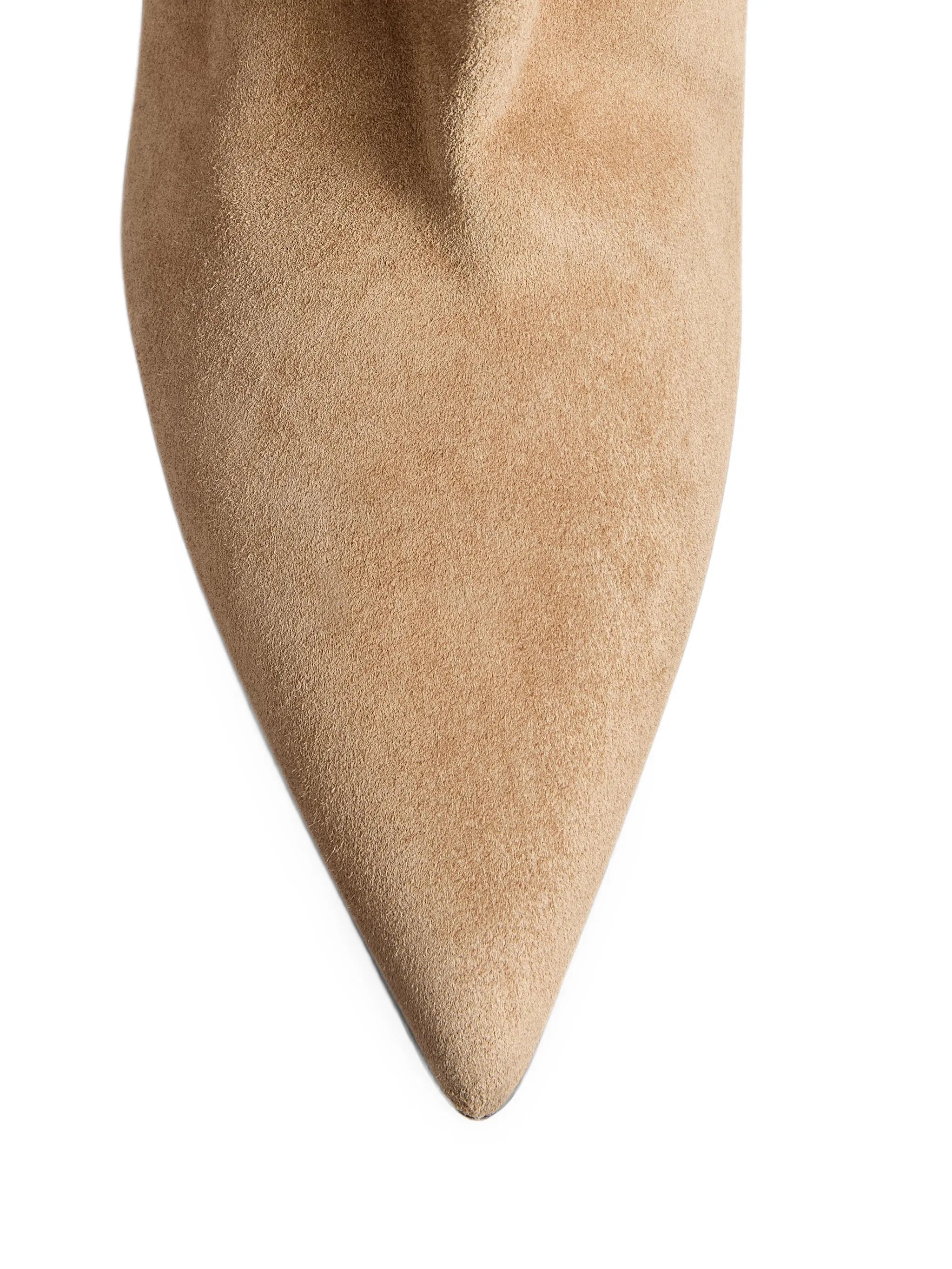 40mm Andee over-the-knee suede boots