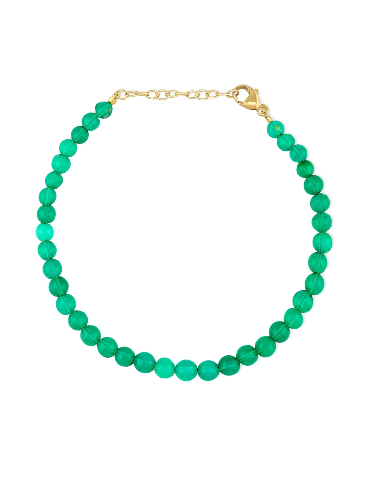 14K yellow gold Soleil opal bracelet