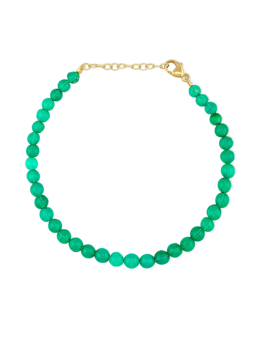 14K yellow gold Soleil opal bracelet