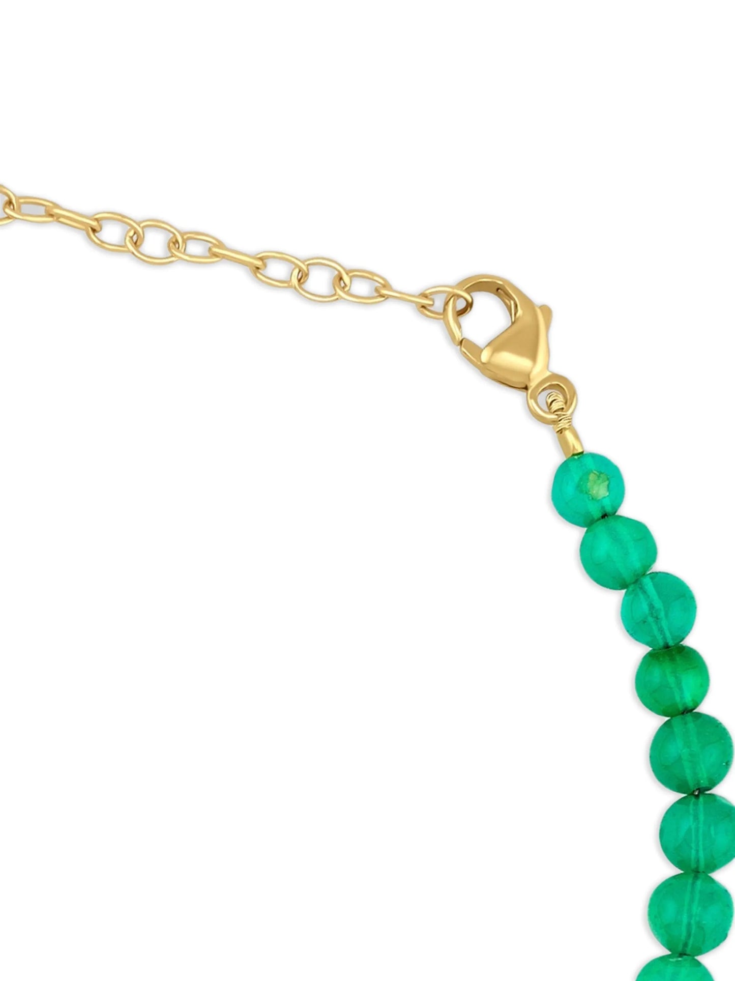 14K yellow gold Soleil opal bracelet