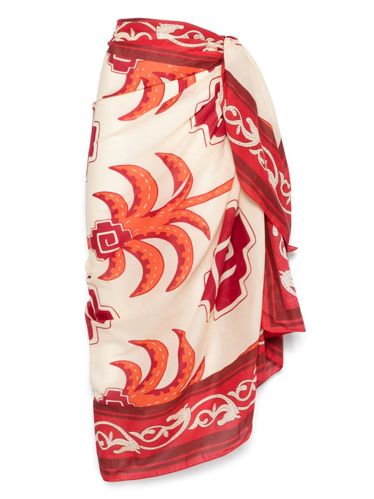 printed pareo