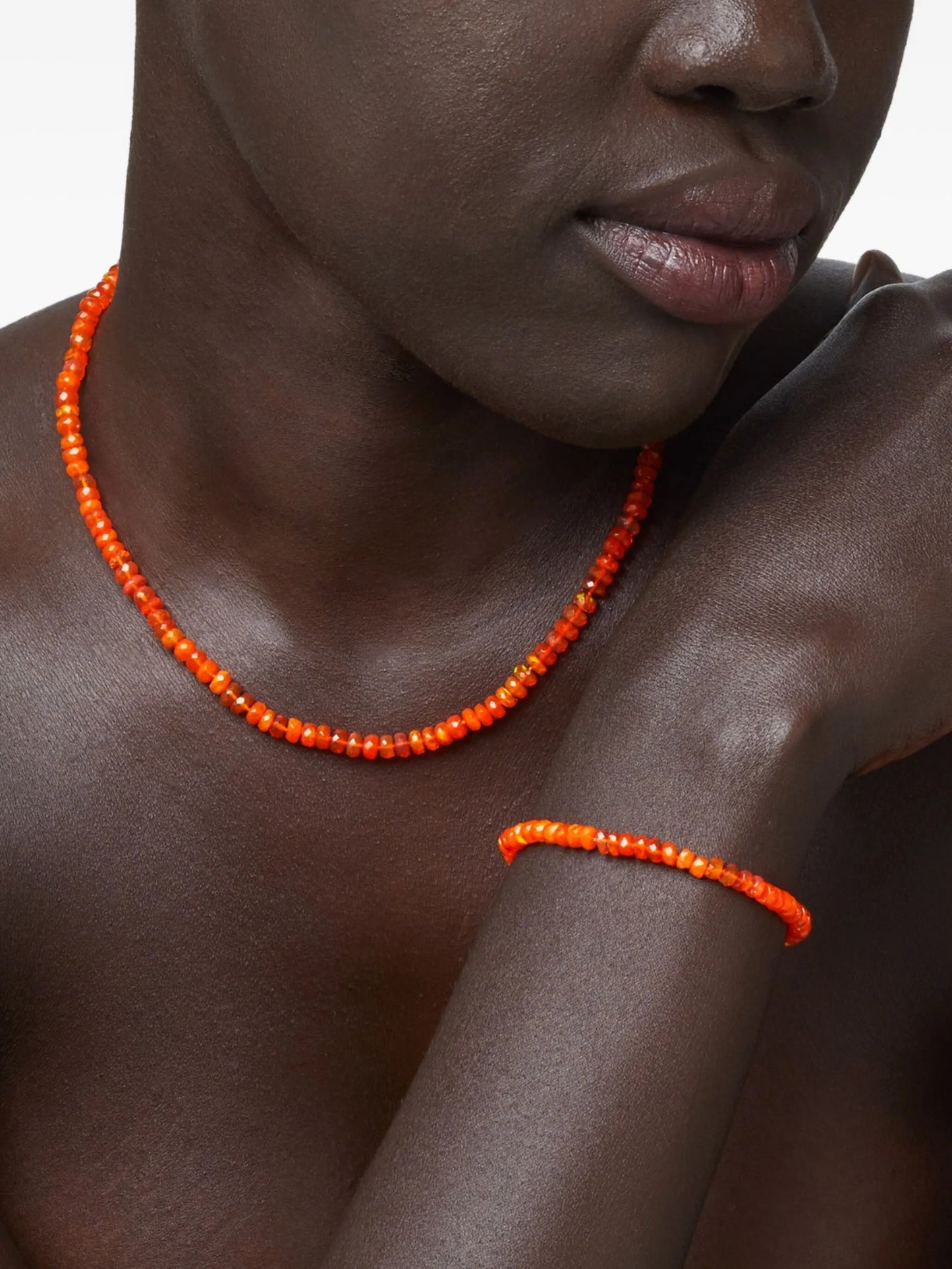 14K yellow gold Soleil opal bracelet