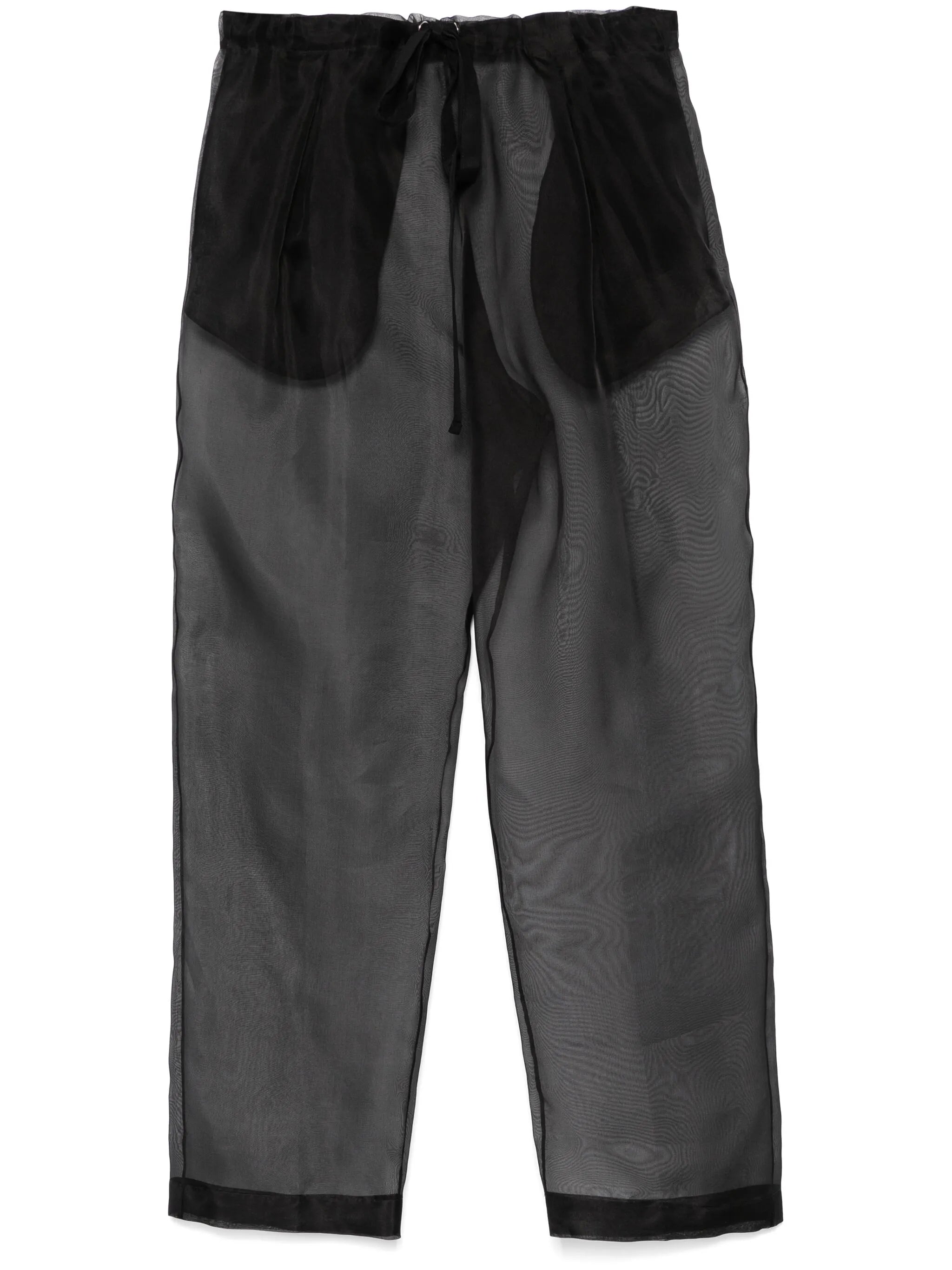 silk trousers