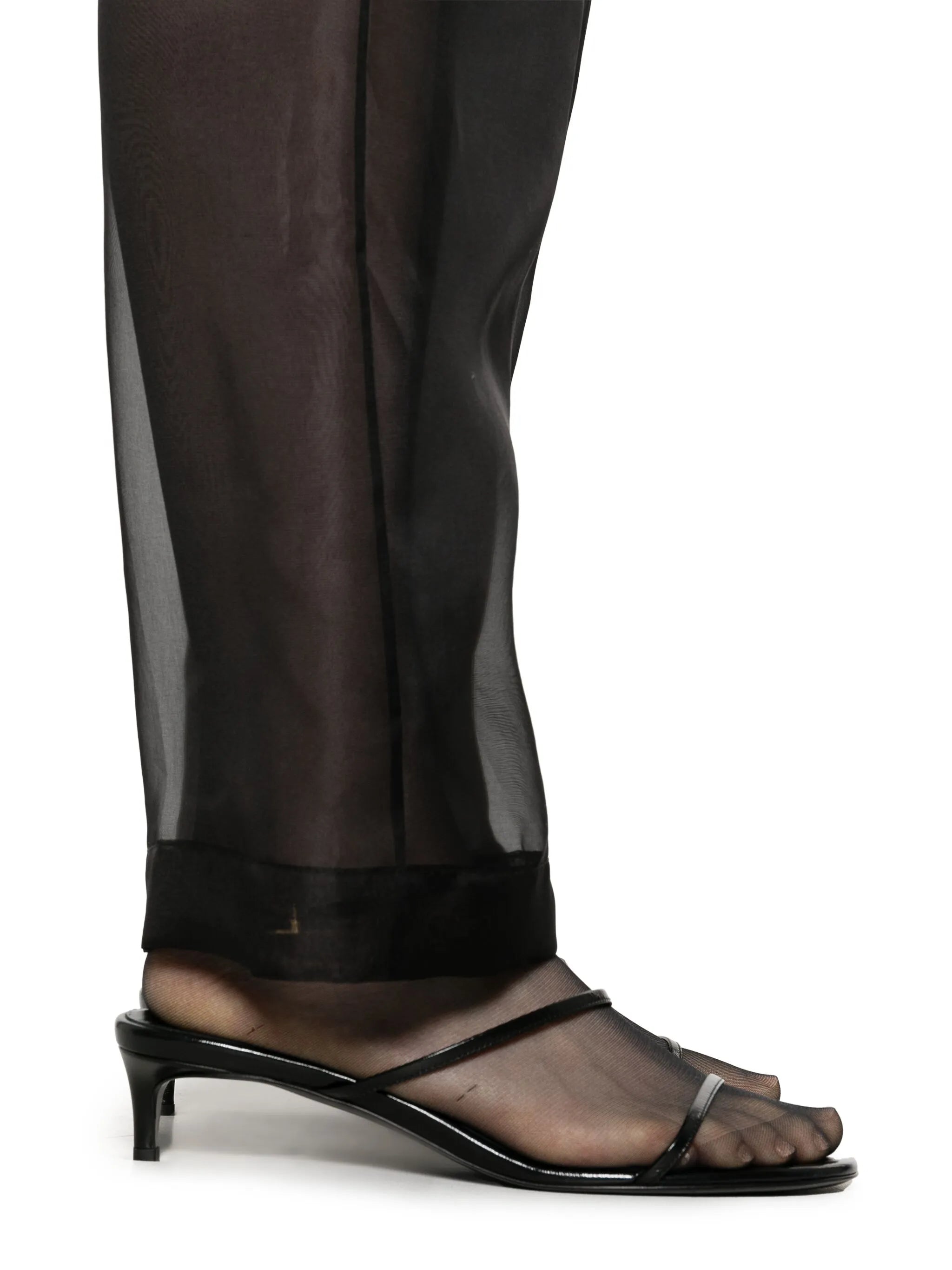 silk trousers