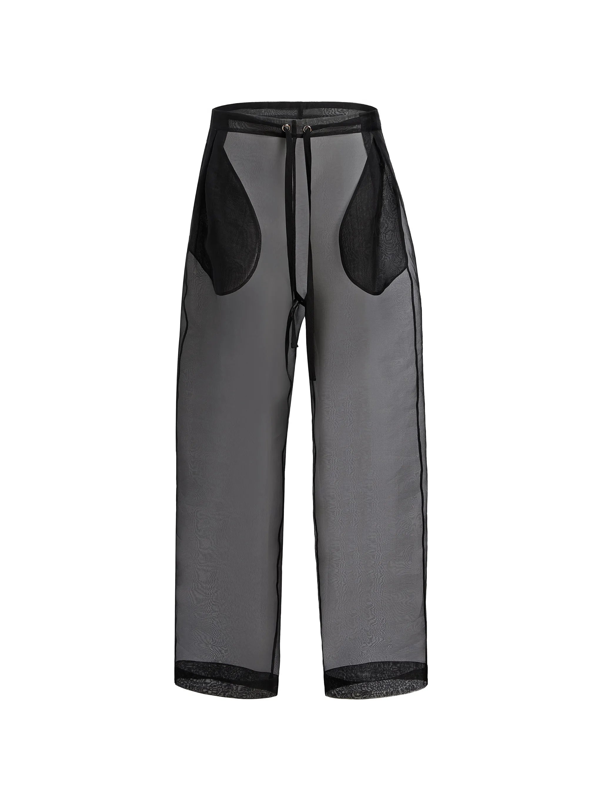 silk trousers