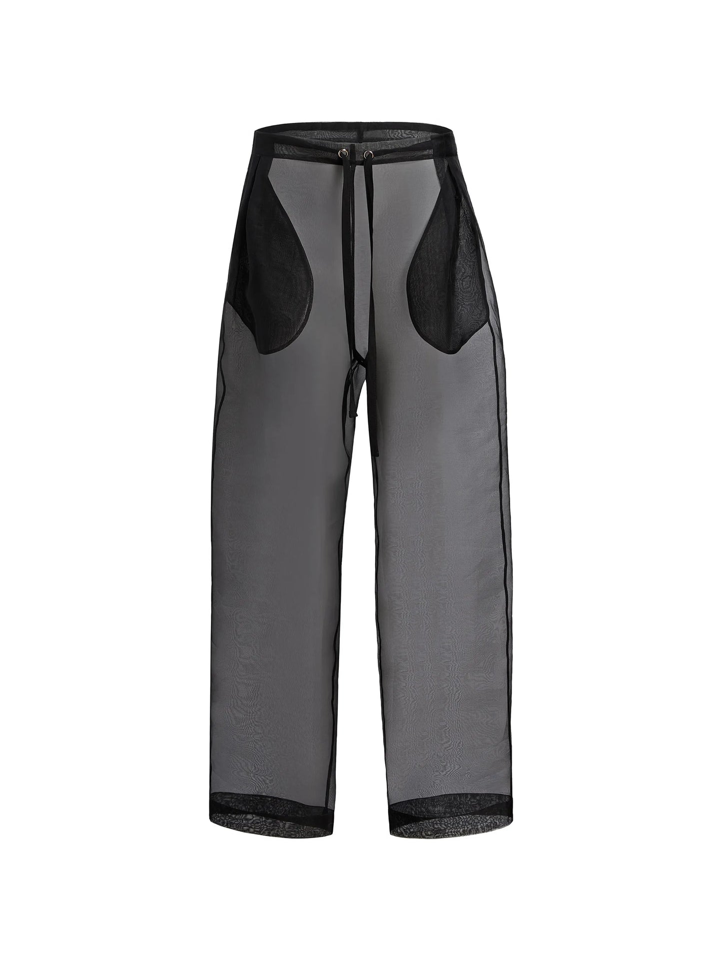 silk trousers