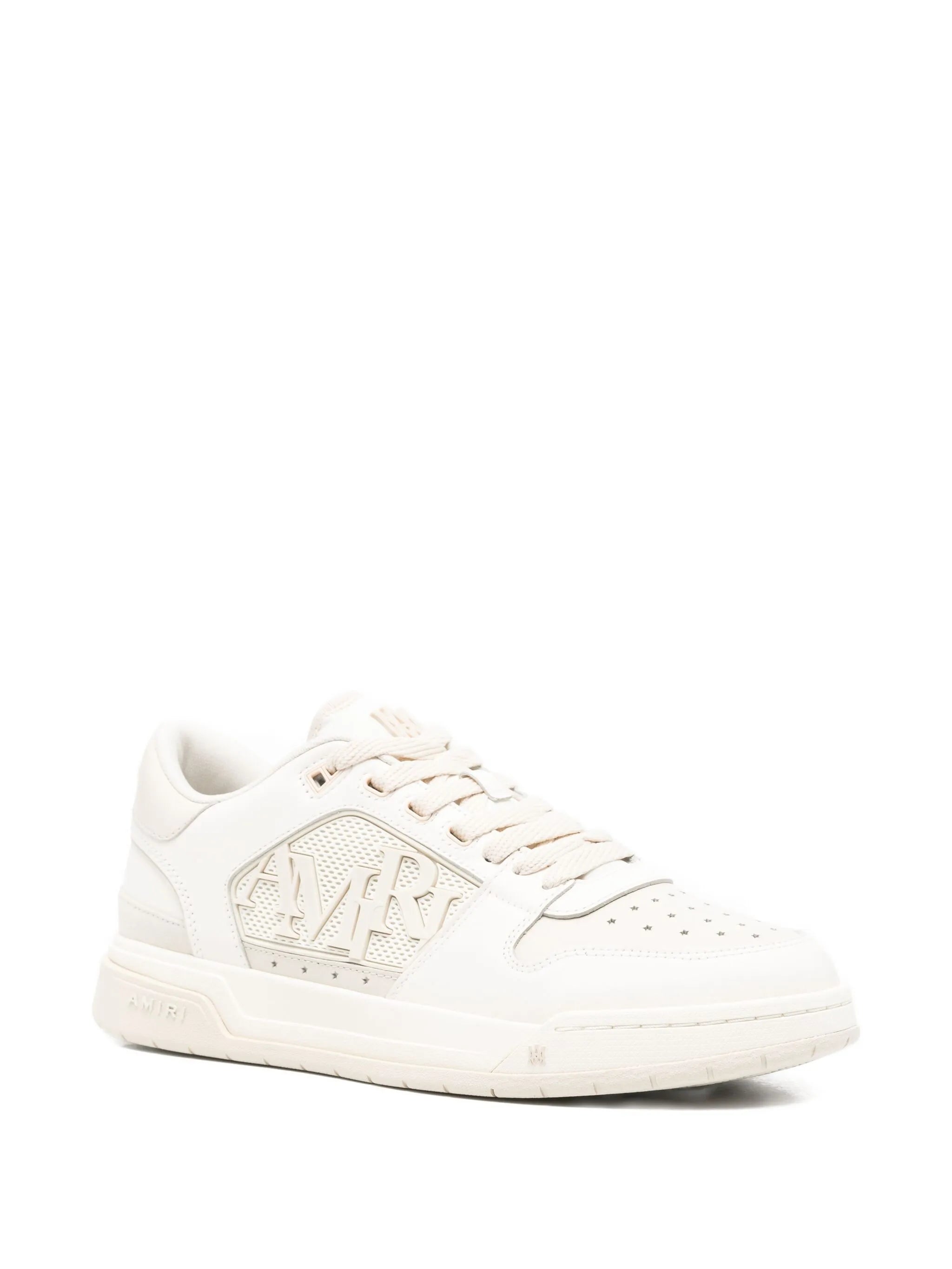 logo-plaque low-top sneakers