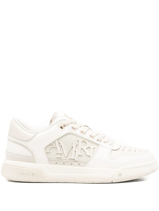 logo-plaque low-top sneakers