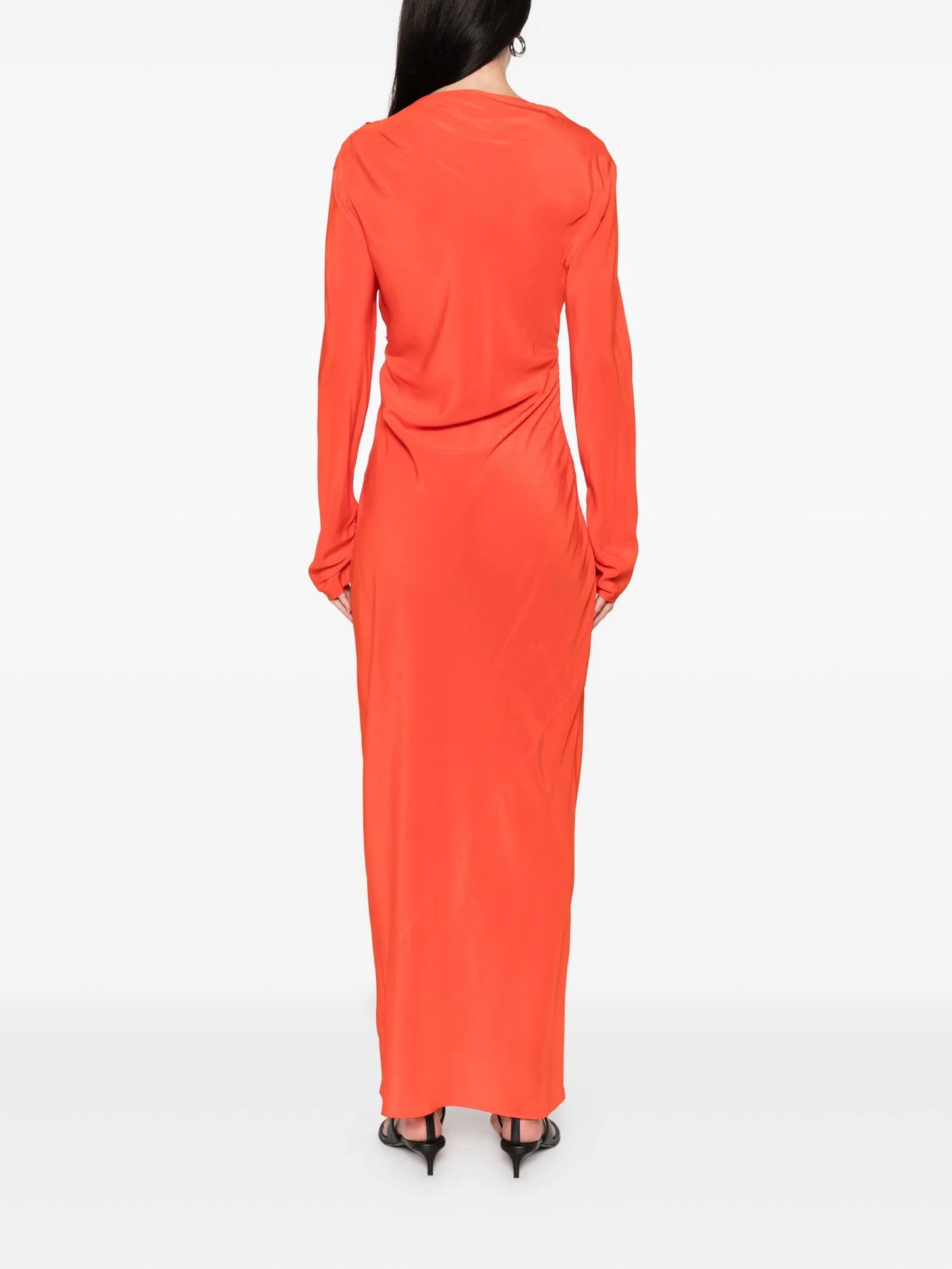 Fresca gathered midi dress