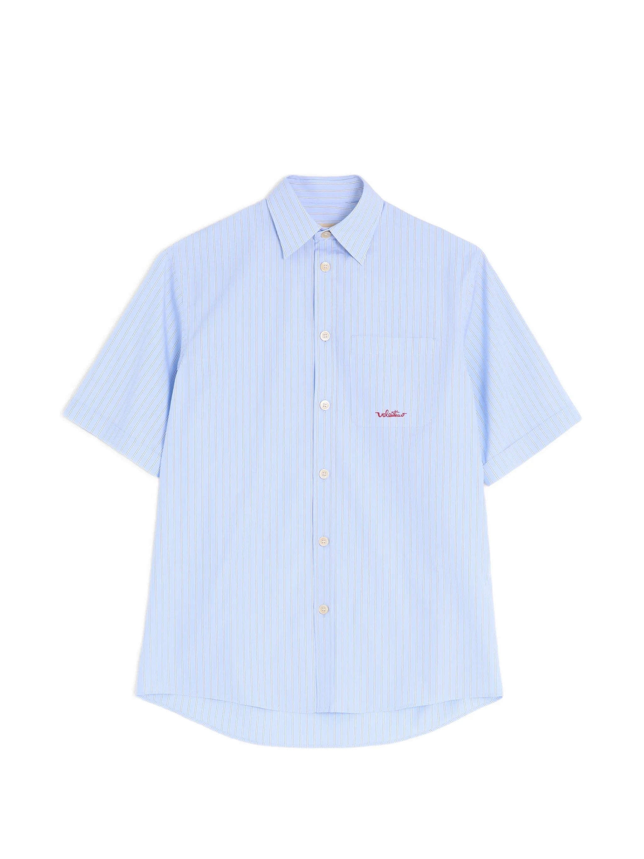 embroidered cotton shirt