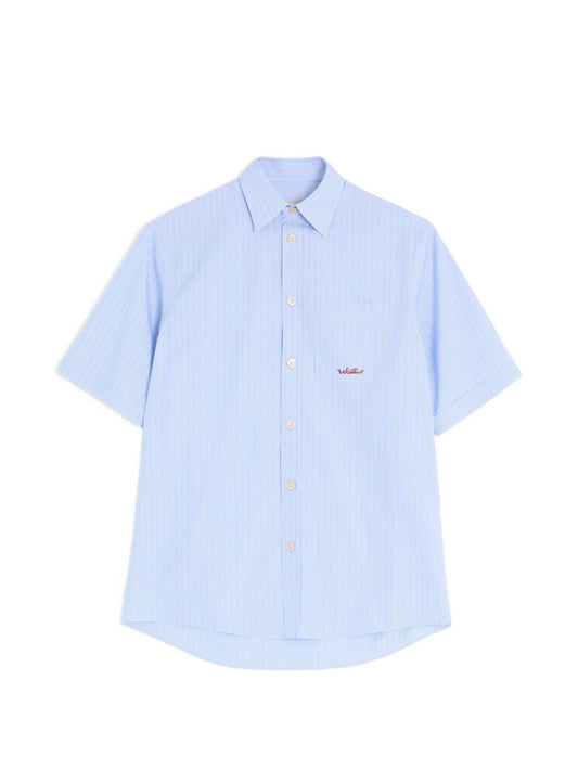 embroidered cotton shirt