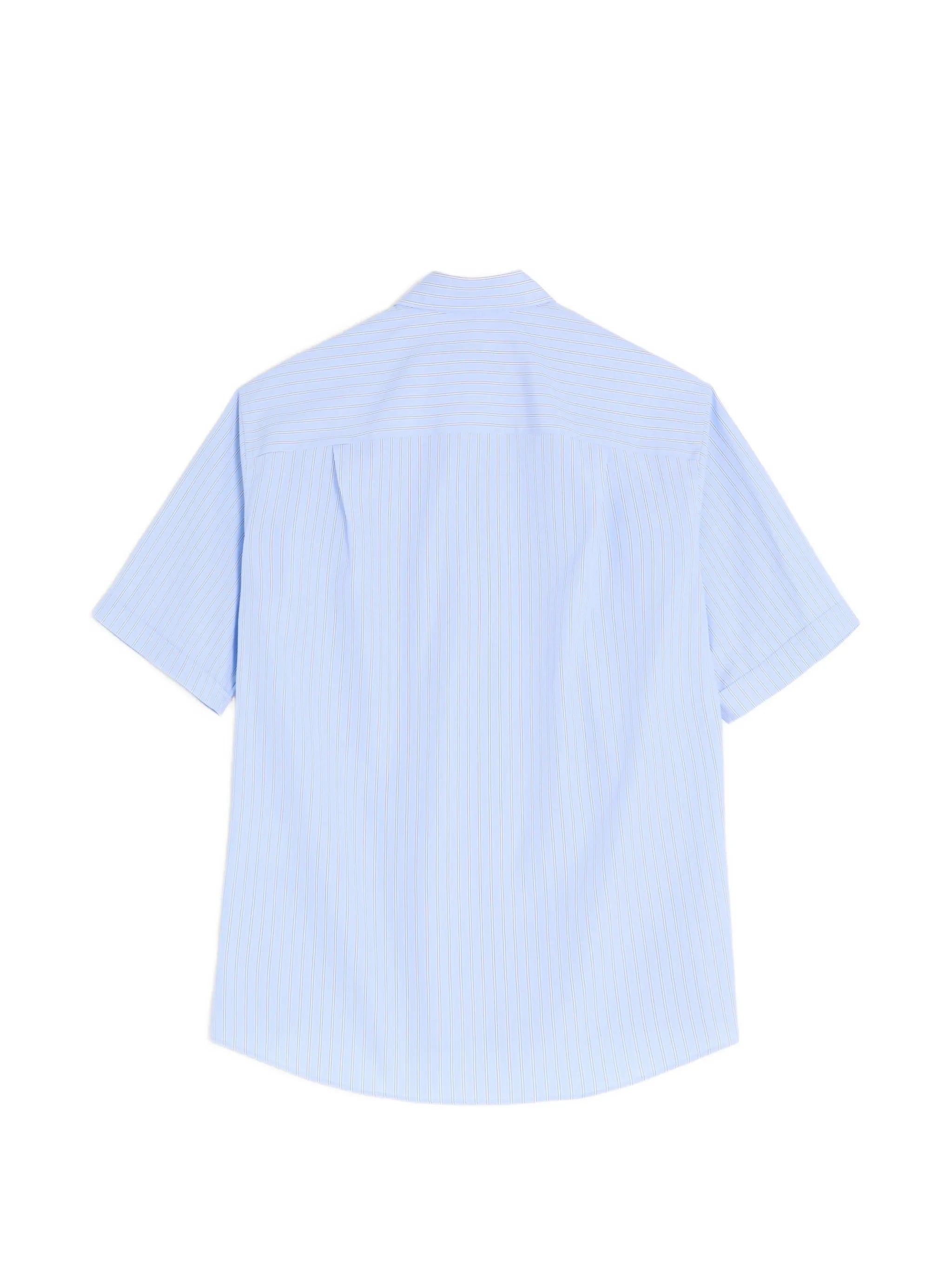embroidered cotton shirt