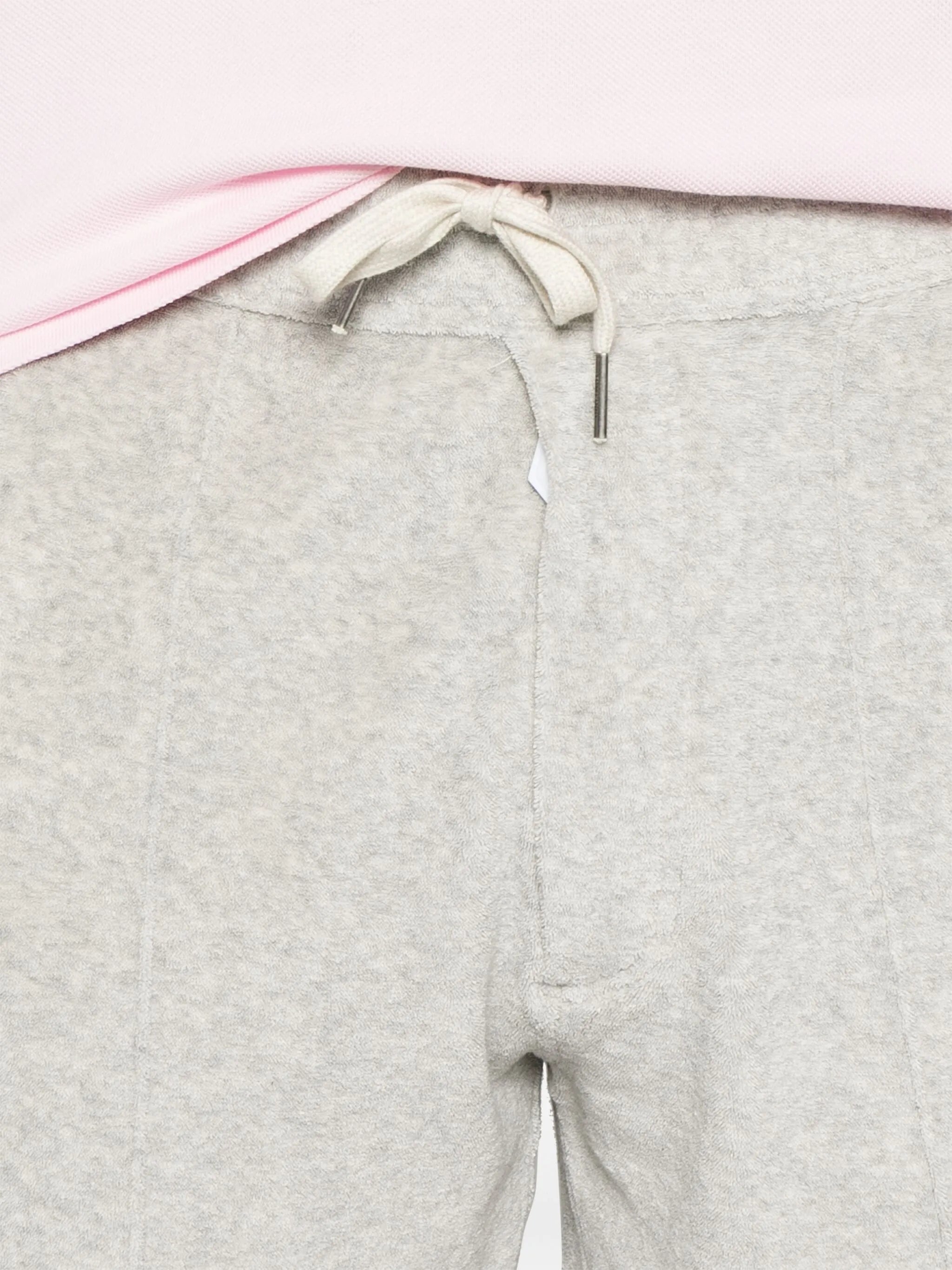 piped-trim track shorts