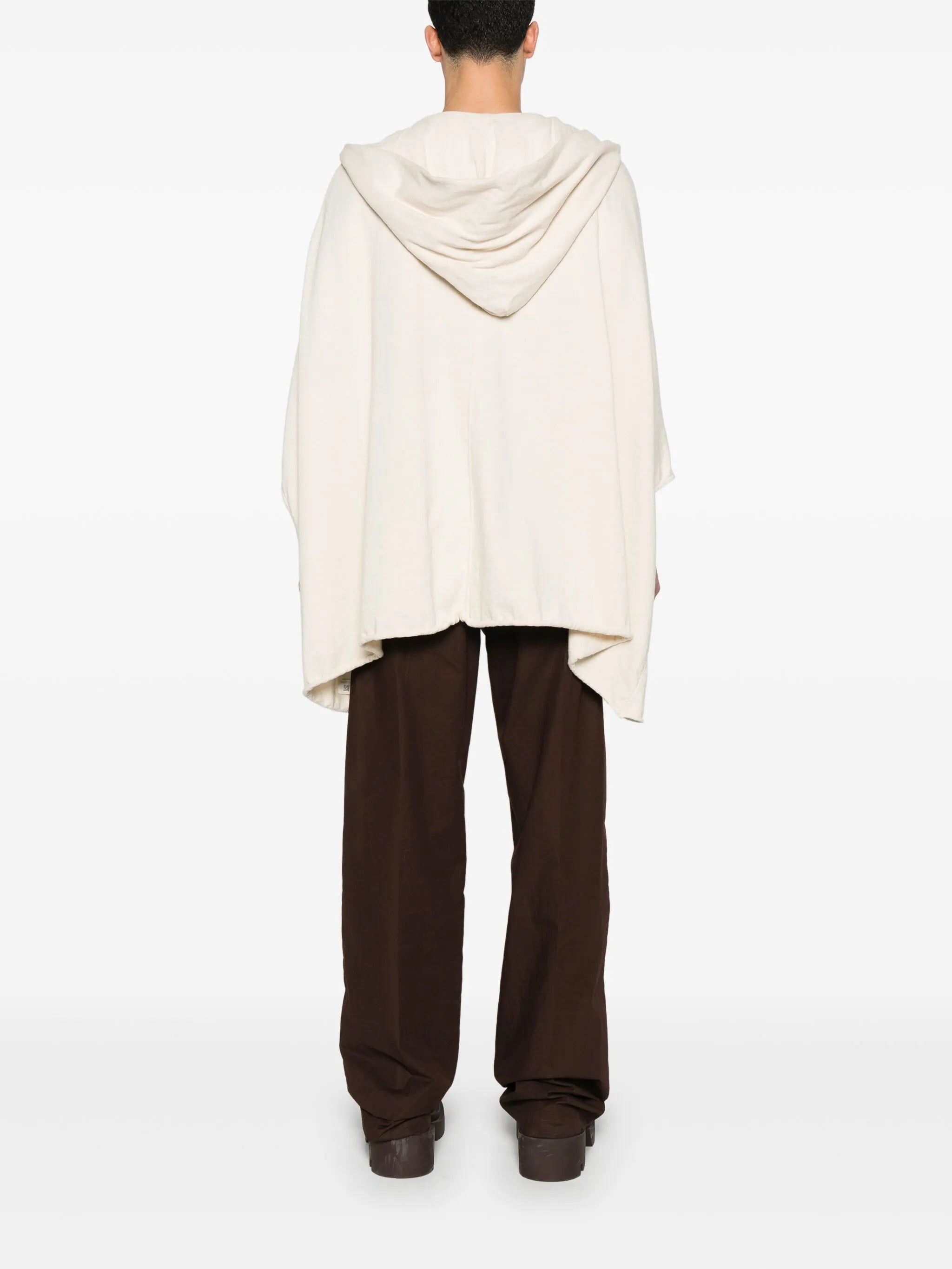 V-neck hoodie