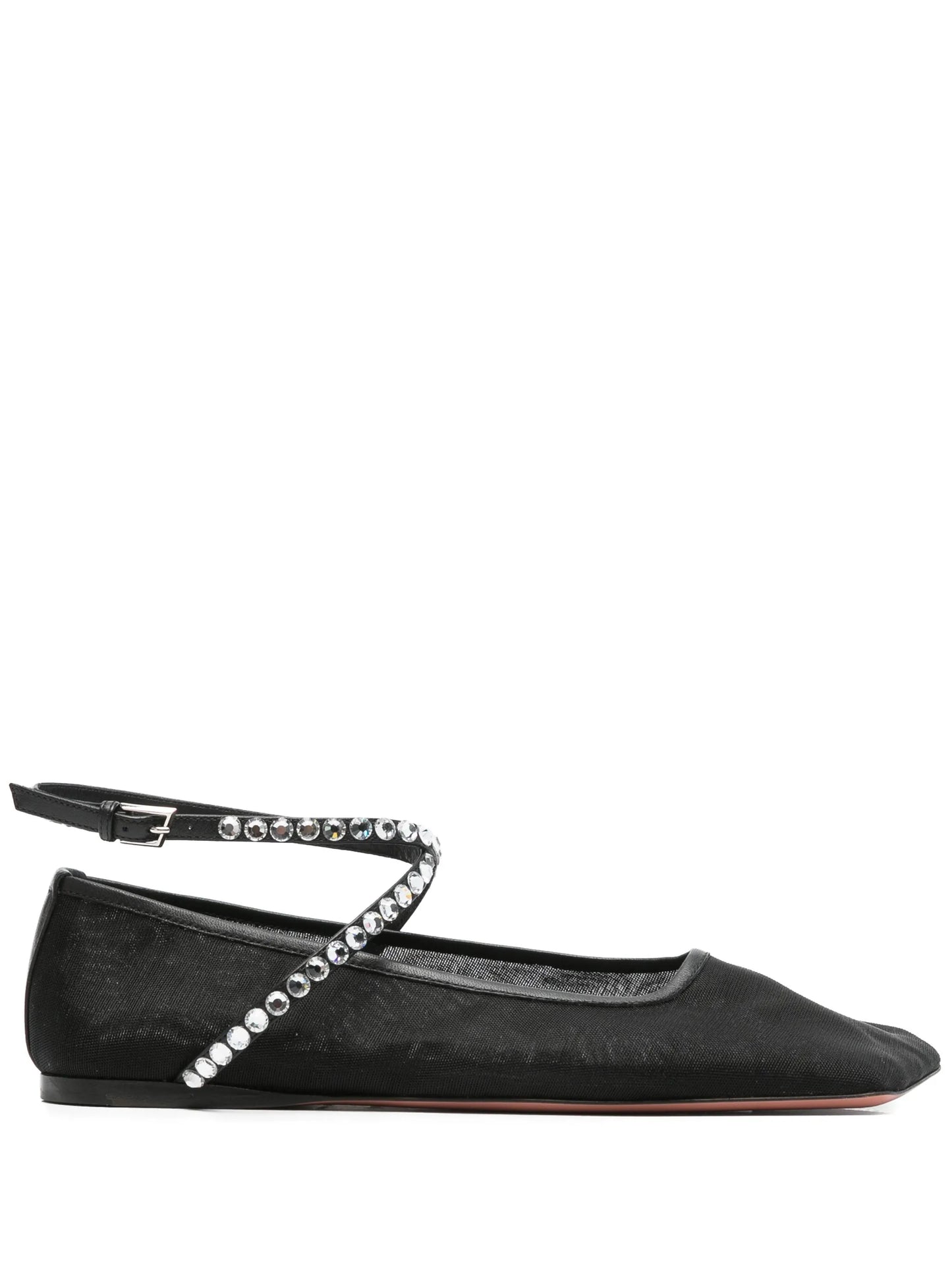 Ane mesh ballerina shoes