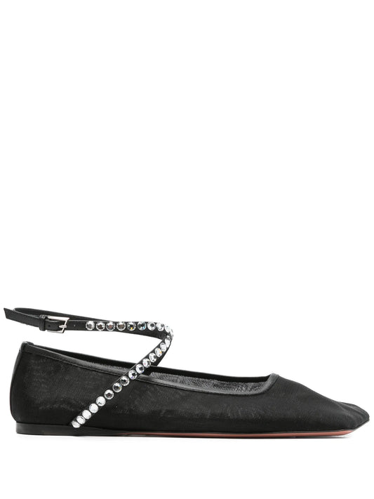 Ane mesh ballerina shoes