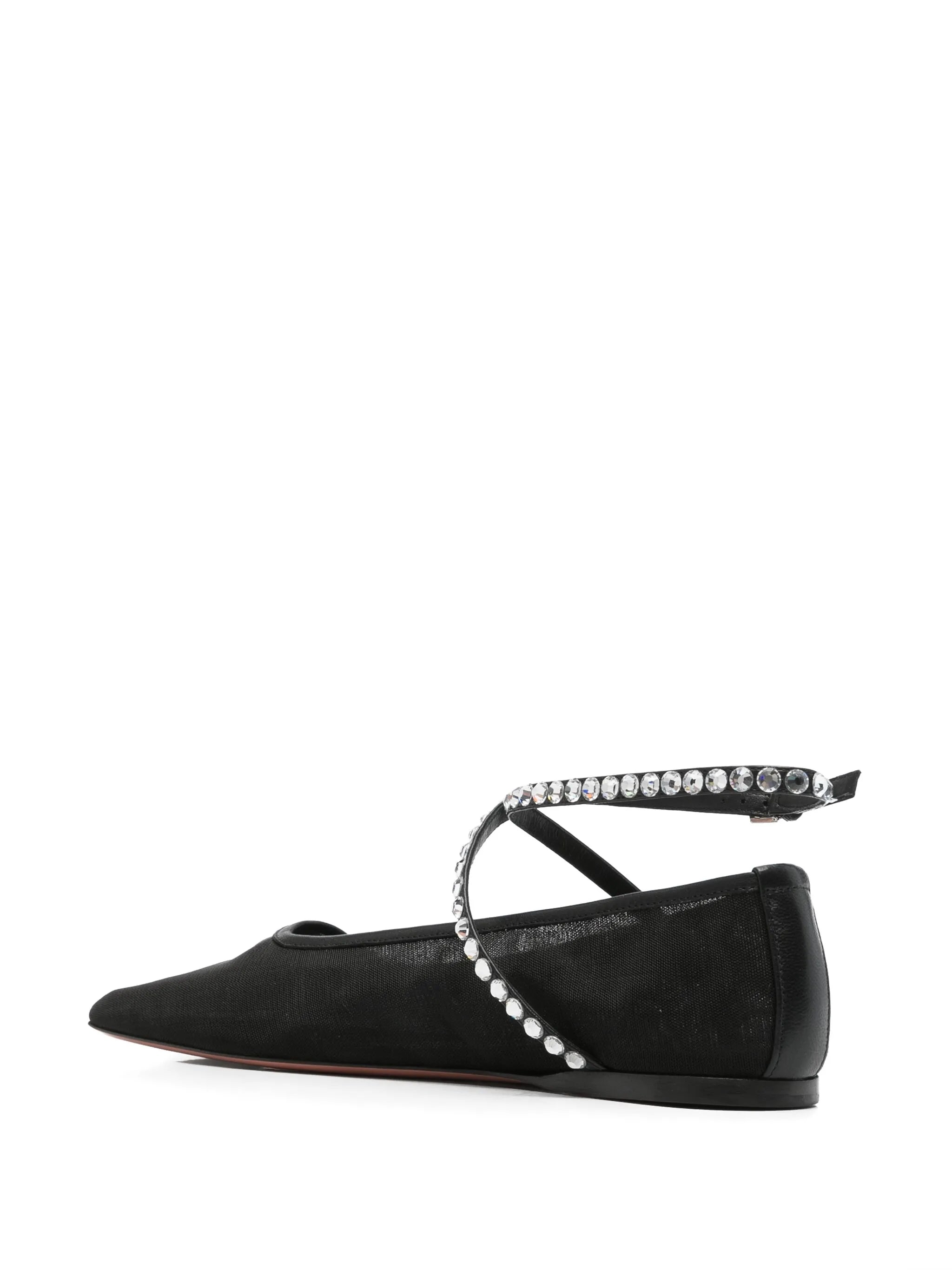 Ane mesh ballerina shoes