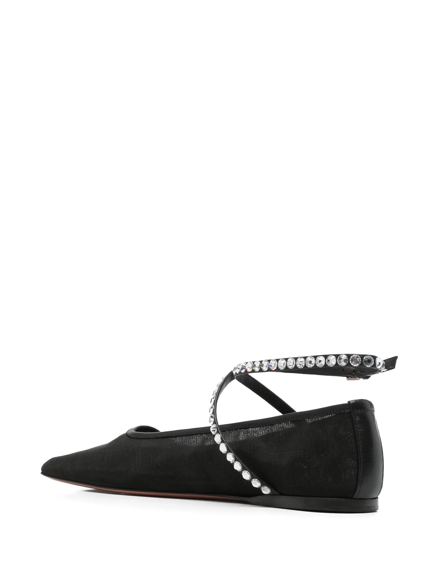 Ane mesh ballerina shoes