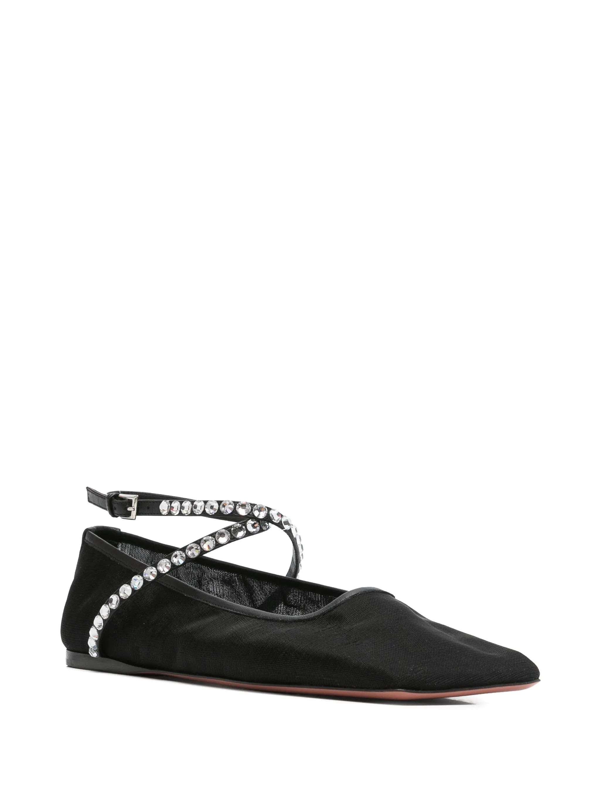 Ane mesh ballerina shoes