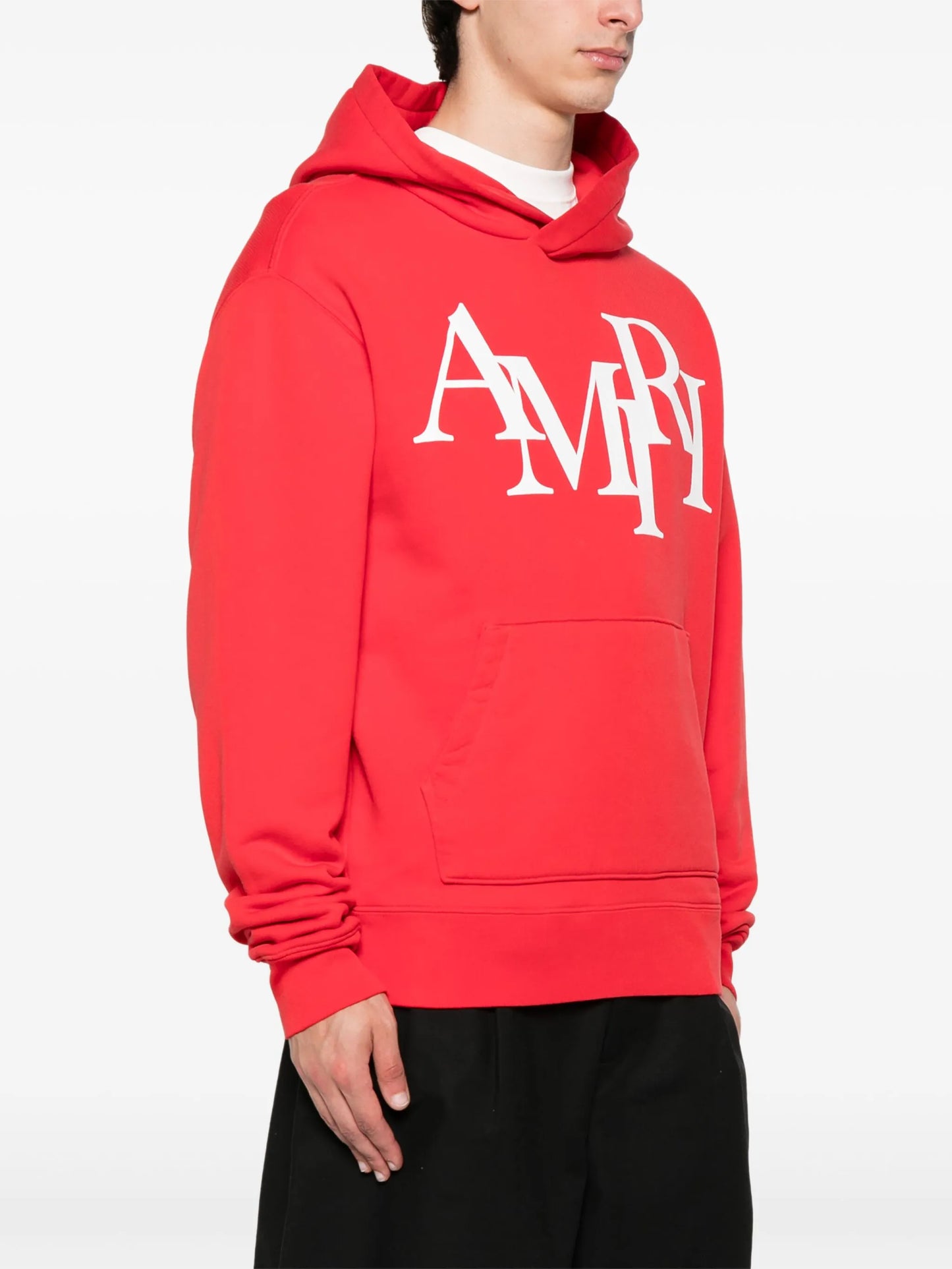 Staggered hoodie
