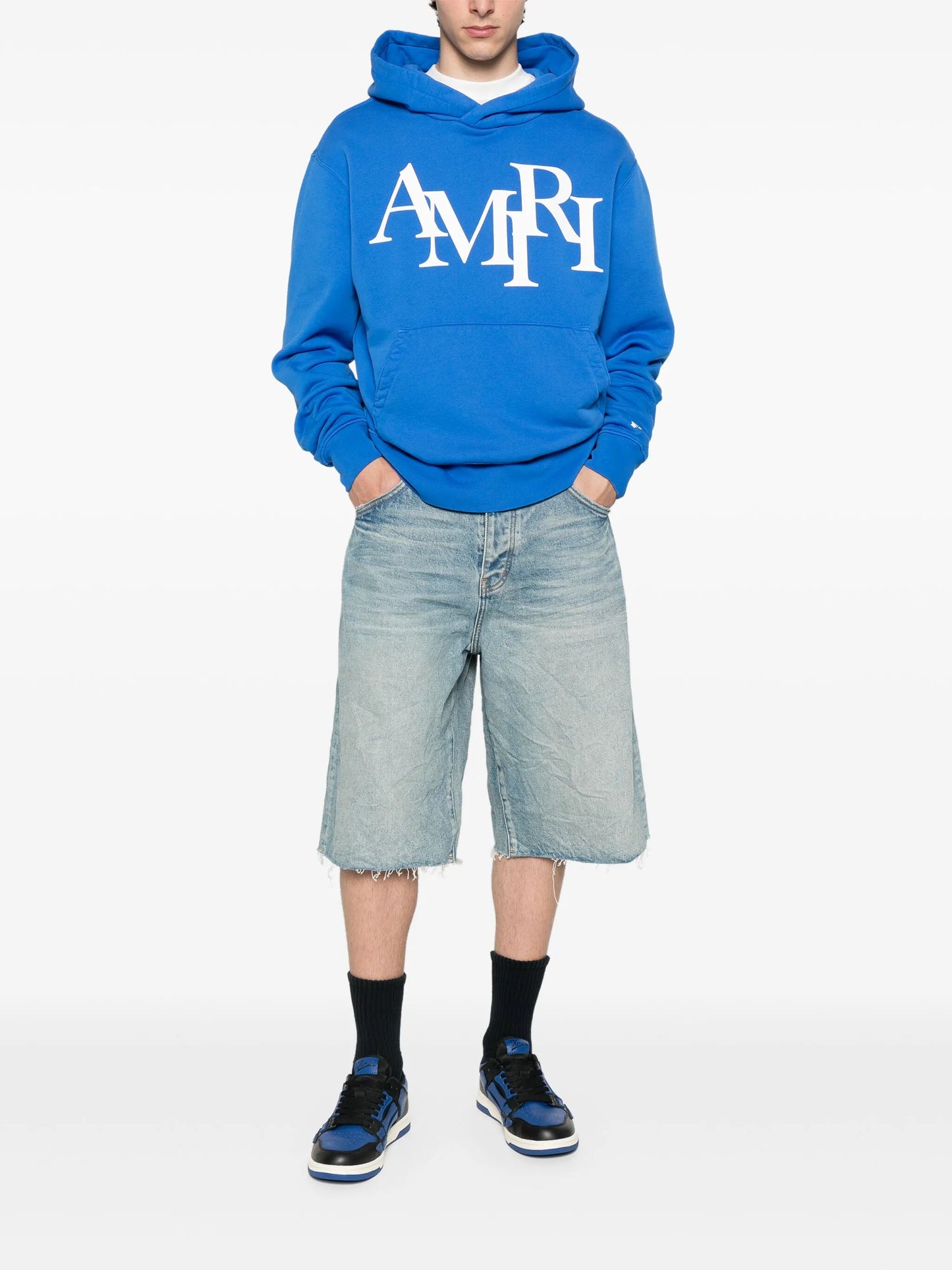 Staggered hoodie