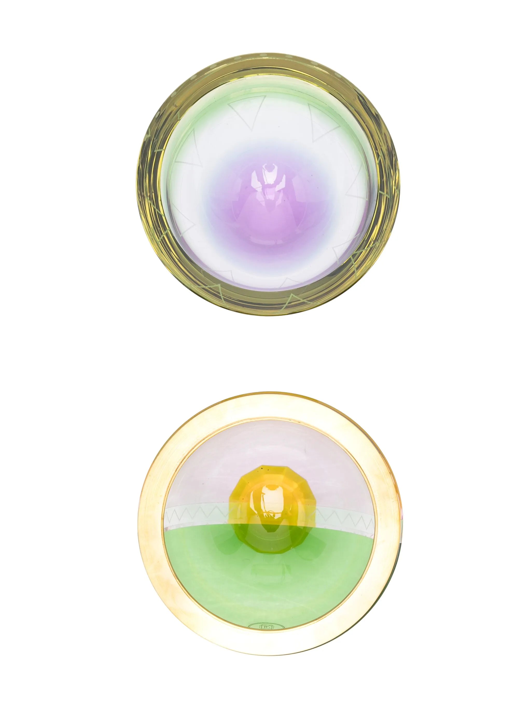 medium Reflections Fantasia egg (16cm x 11cm)