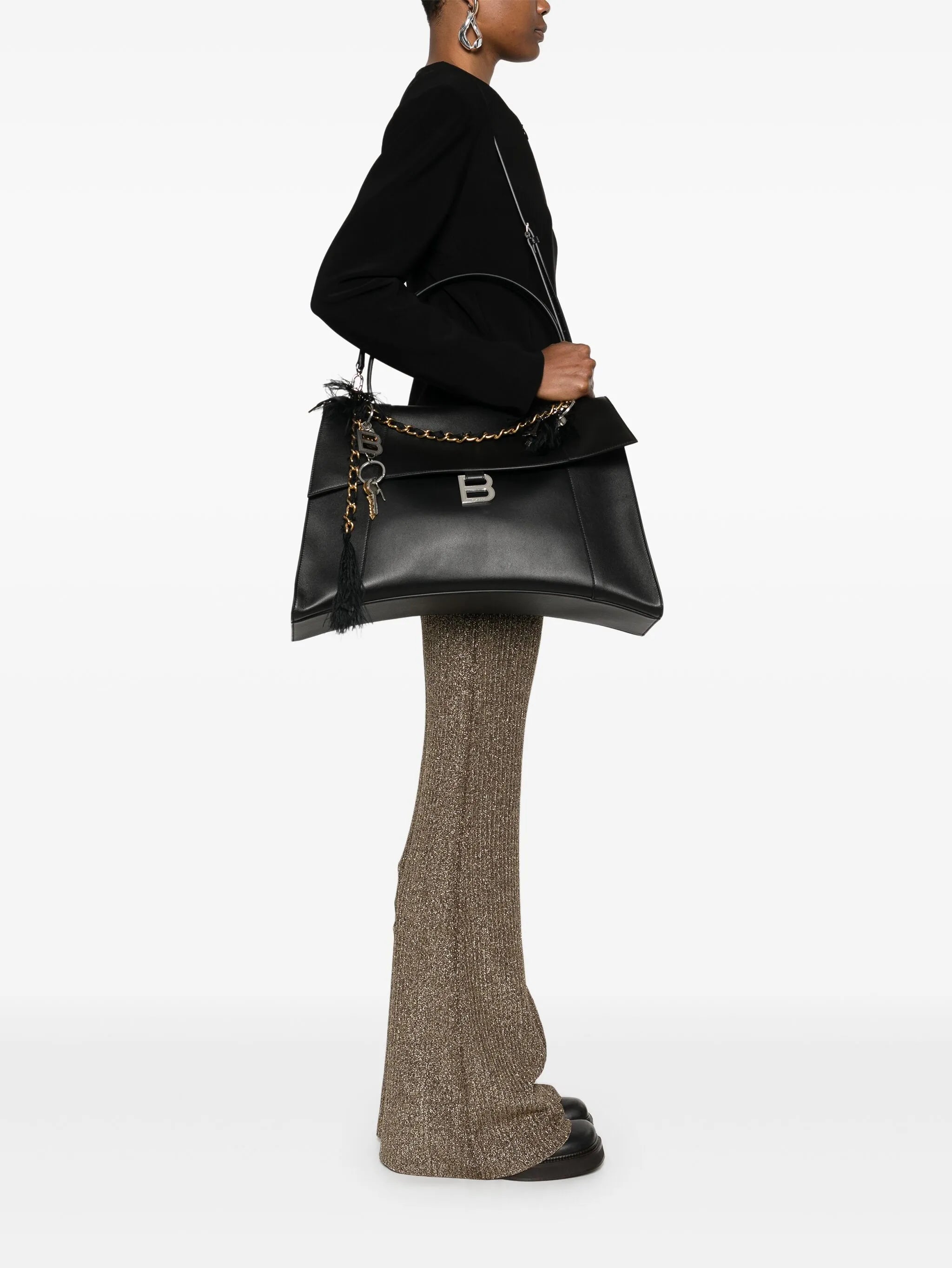 Hourglass Soft tote bag