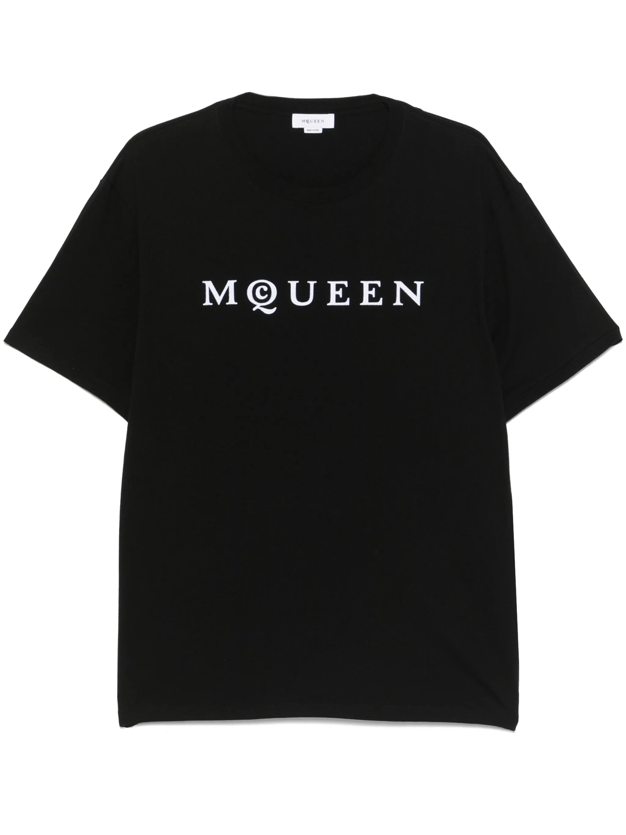 flocked-logo T-shirt