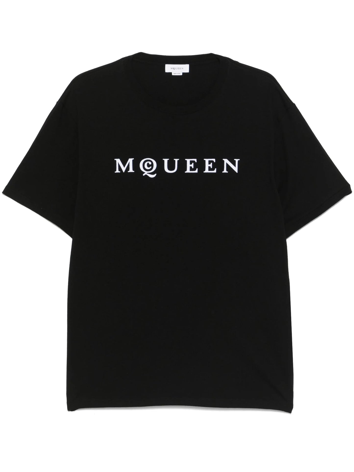 flocked-logo T-shirt