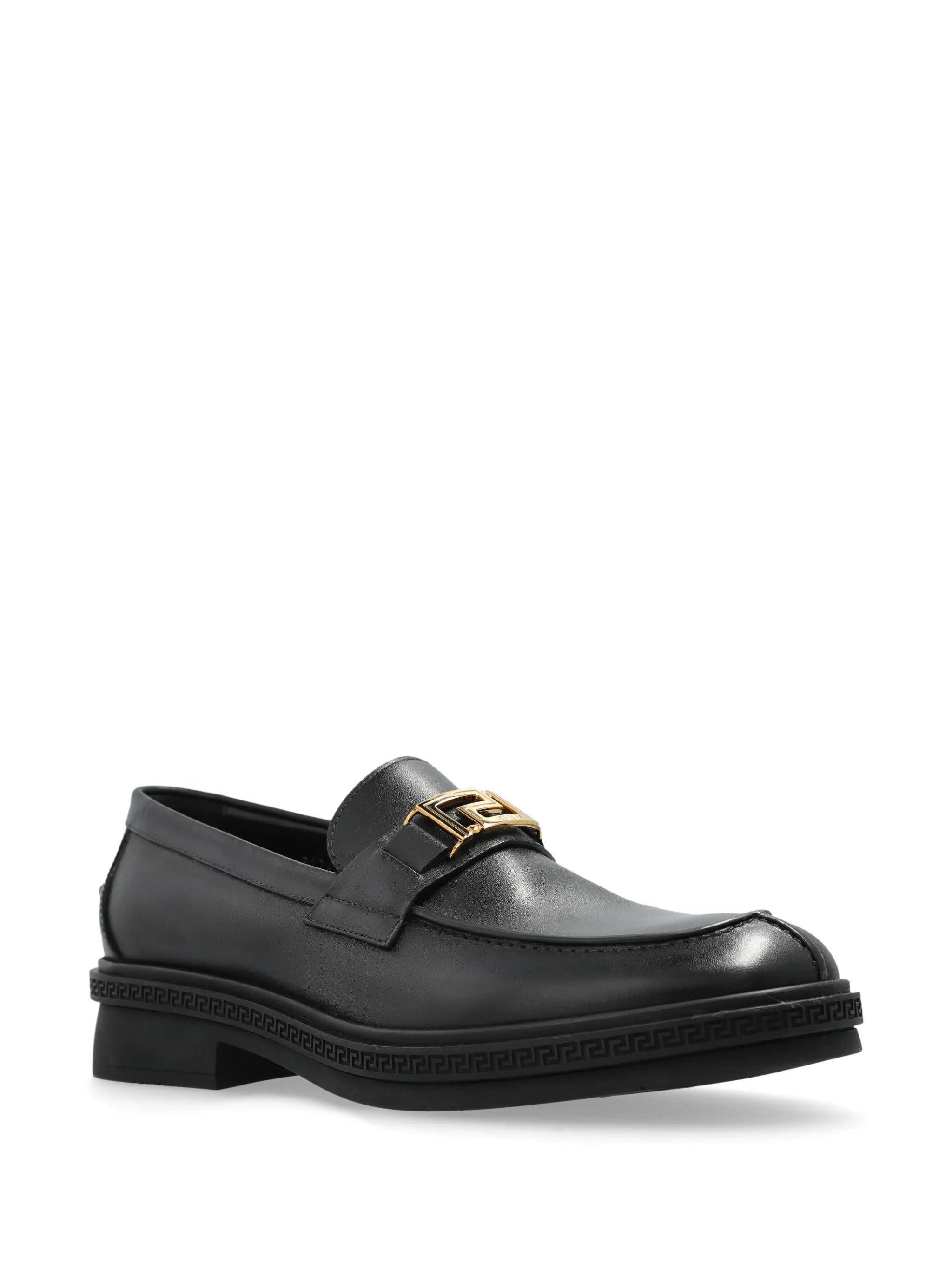 buckle-detail loafers