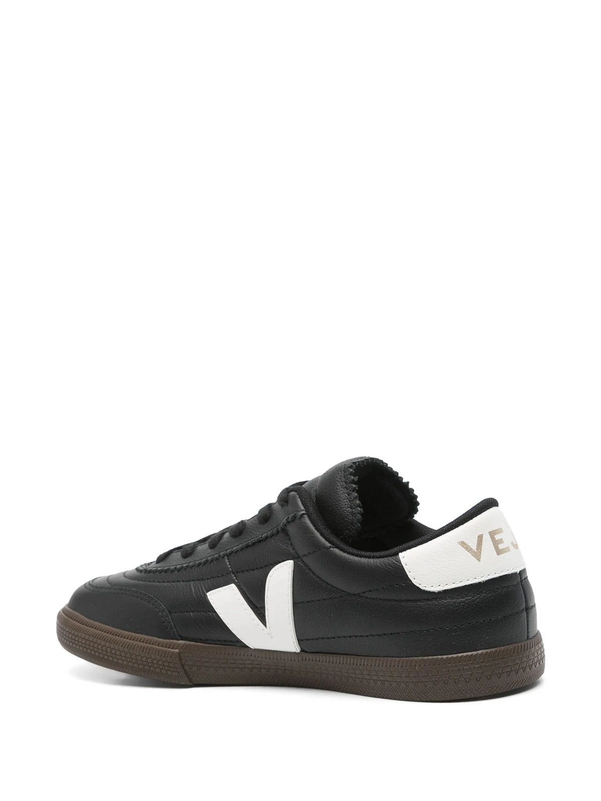 bicolor leather sneakers