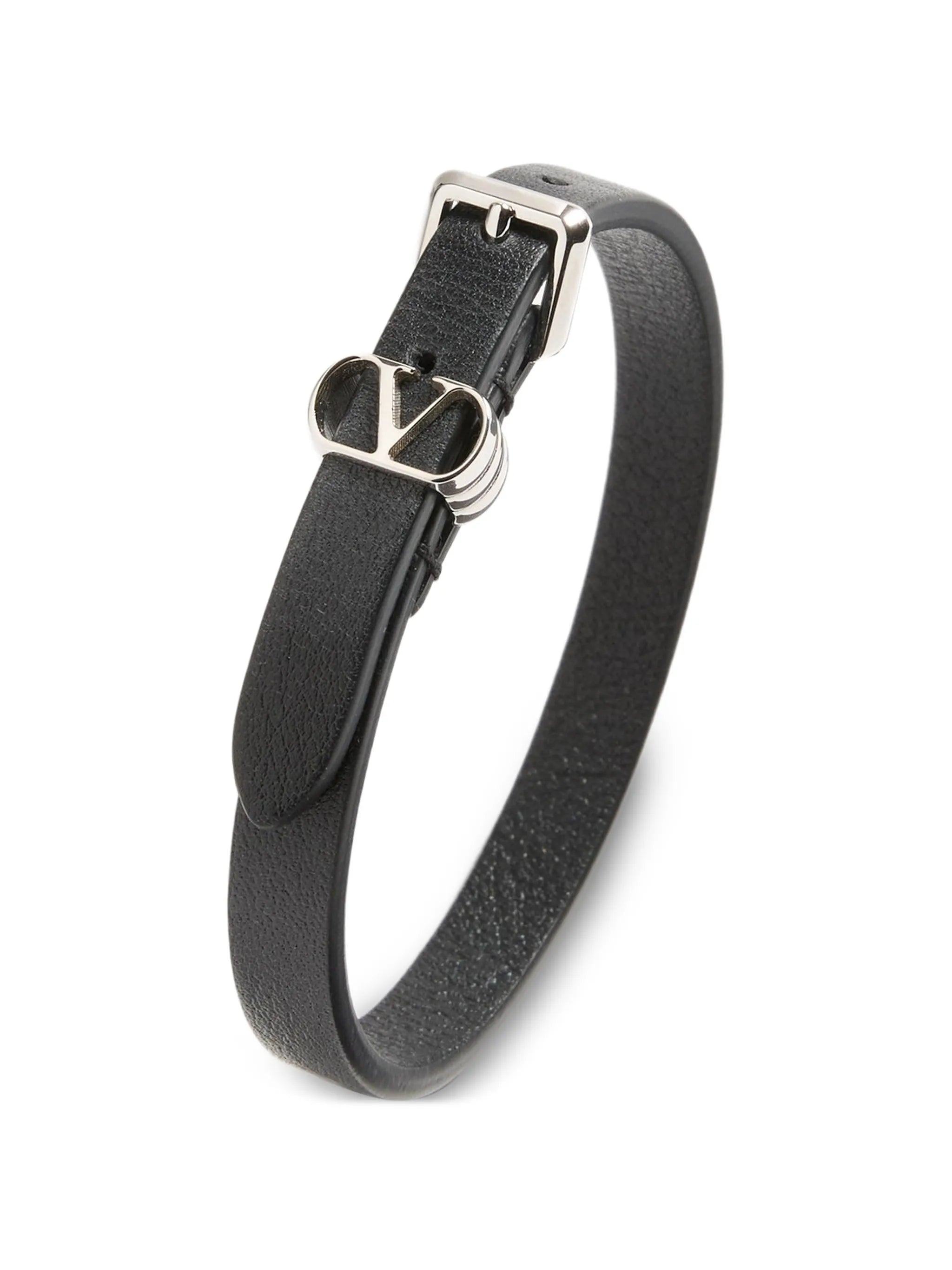 Valentino Garavani Ovalette calfskin bracelet